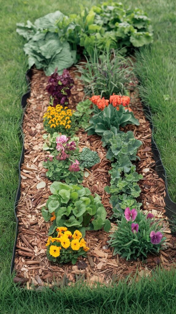 10 Budget-Friendly Garden Ideas For A Stunning Backyard Transformation ... inside Cheap Alternatives To Mulch Garden Beds