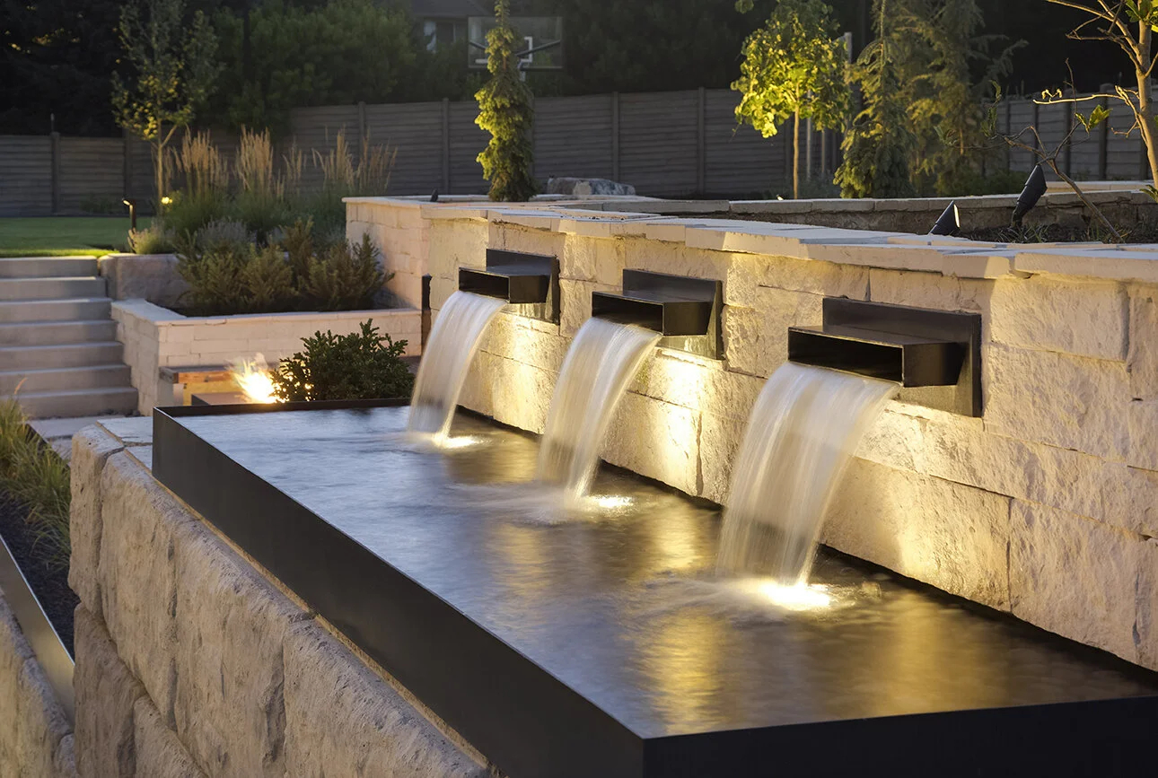 10 Stunning Water Feature Design Ideas For Your Outdoor Oasis ... throughout Water Feature Landscaping