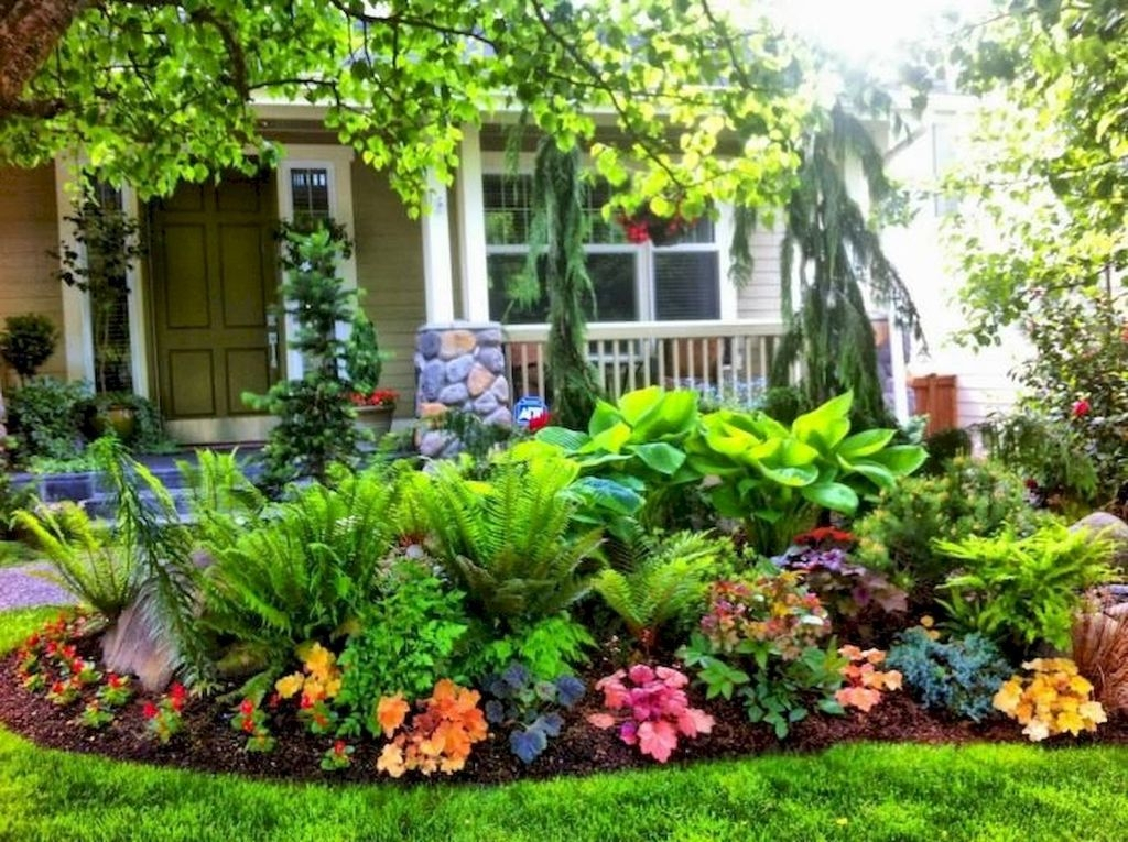12 Simple Front Yard Landscaping Ideas – Okzaa pertaining to Simple Front Yard Landscaping Ideas