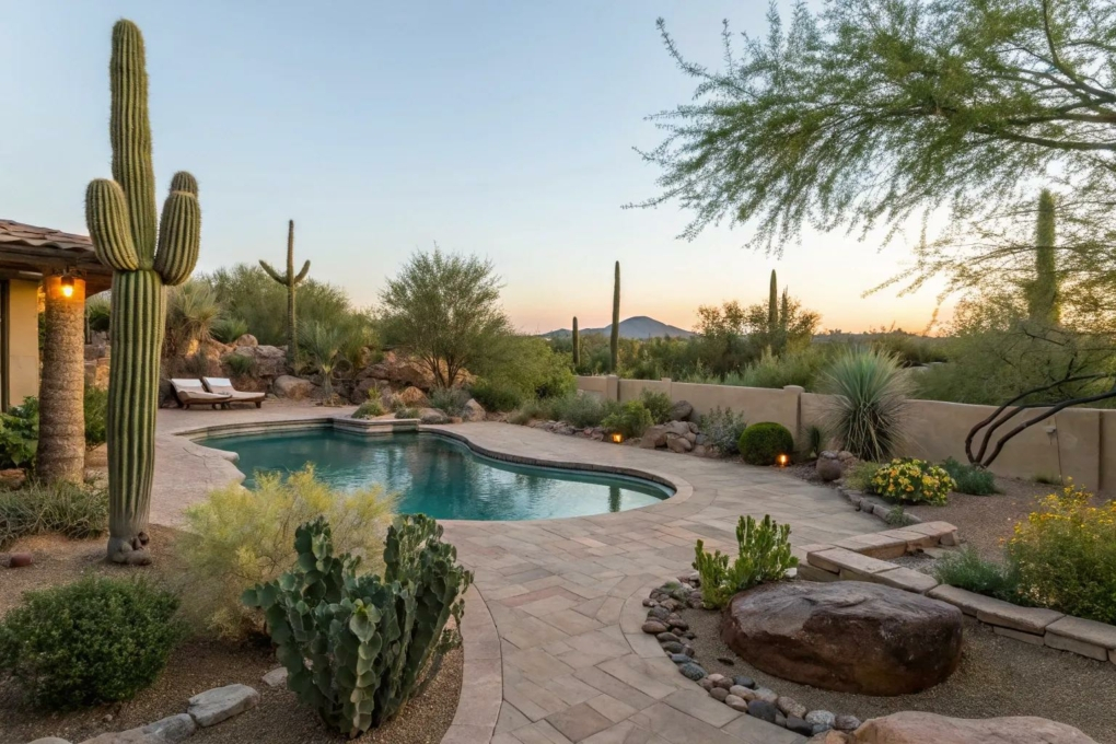 16+ Stunning Desert Scape Landscaping Ideas with regard to Desert Landscaping