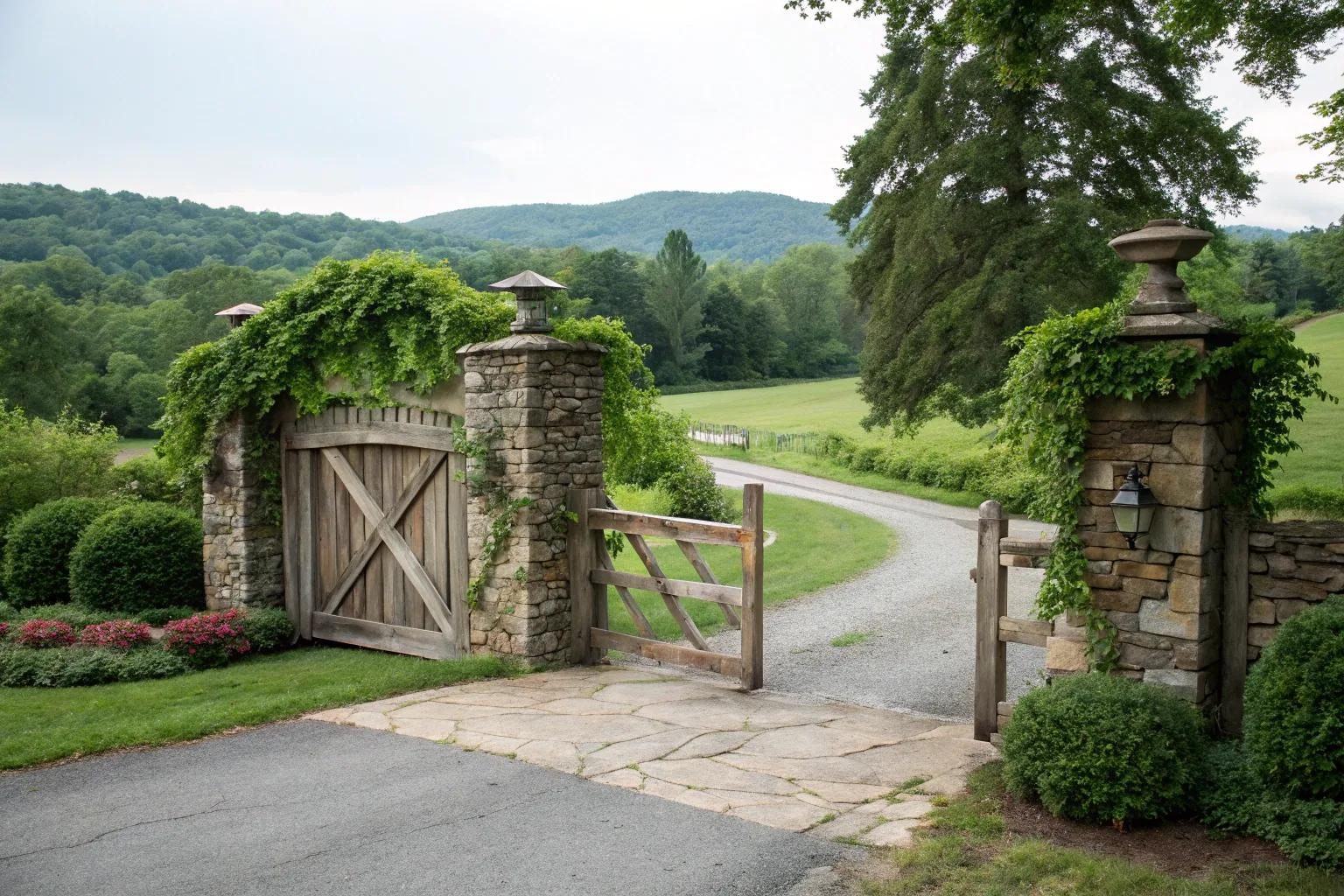 18+ Inspiring Driveway Entrance Landscaping Ideas throughout Designing a Year Round Entrance That Welcomes Guests in Every Season