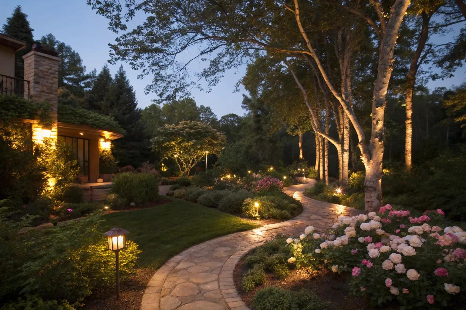 19+ Stunning Outdoor Landscape Lighting Ideas with Outdoor Lighting Landscaping