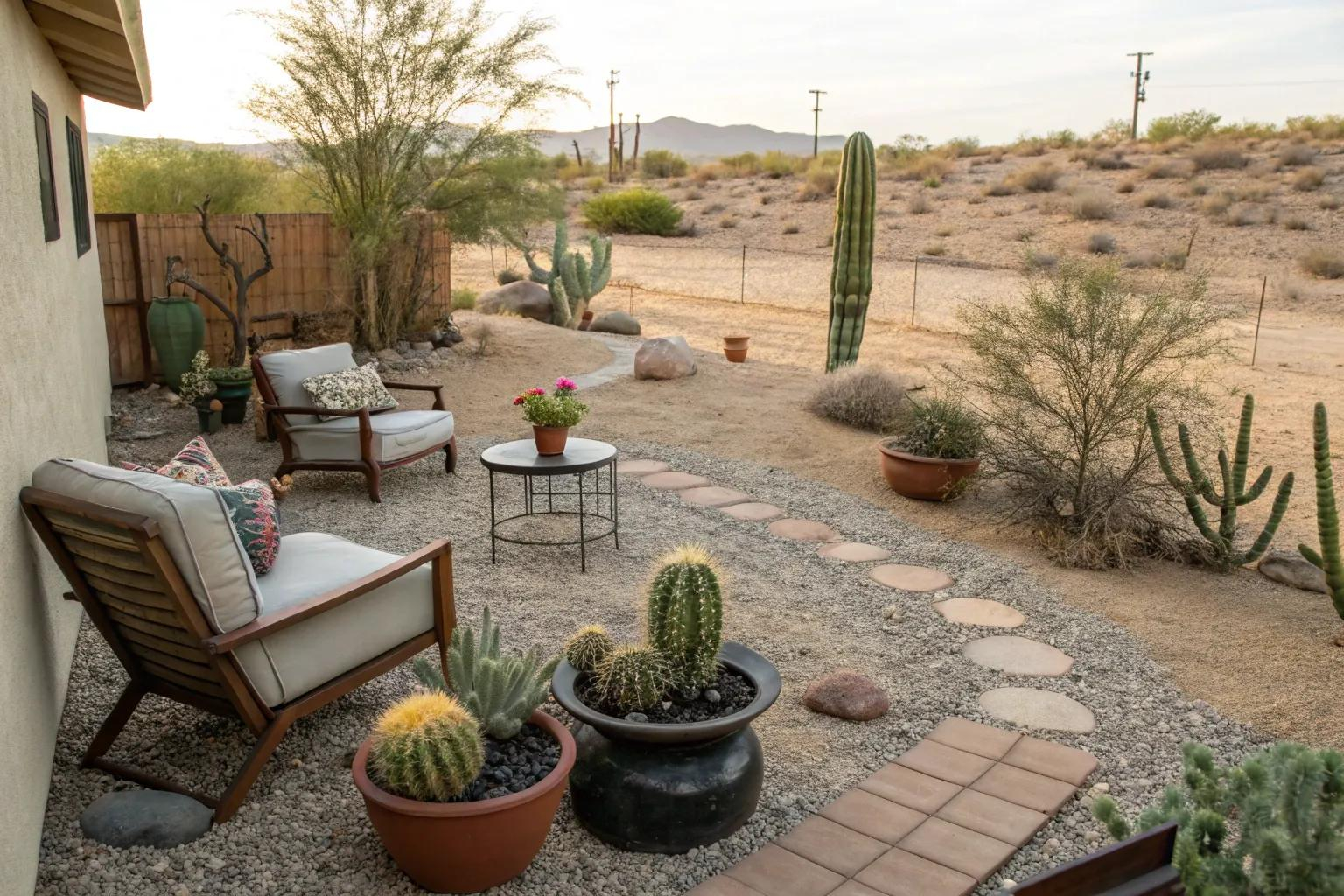 20+ Inspiring Resort Landscaping Ideas inside Desert Landscaping