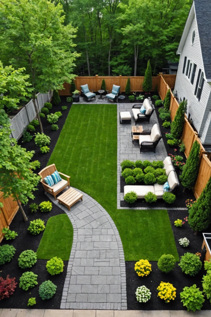 20 Large Backyard Layout Ideas For Spacious Outdoor Living - Toolz Geek inside Designing a Beautiful Backyard That Looks Great Even When It Hasn&amp;#039;t Rained