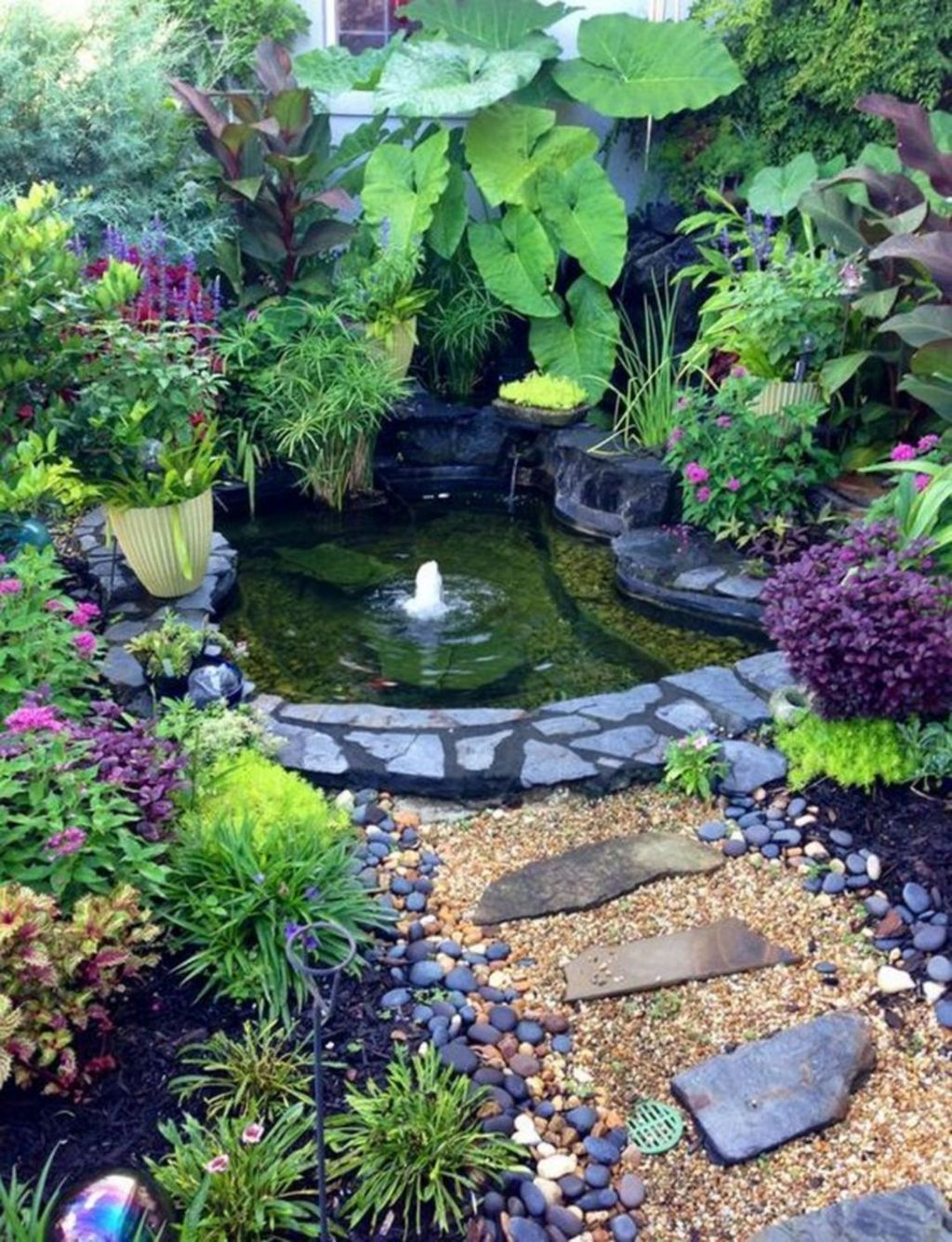 20 The Best Garden Pond Landscaping Ideas You Must Have - Ridwan Decor within Pond Landscaping