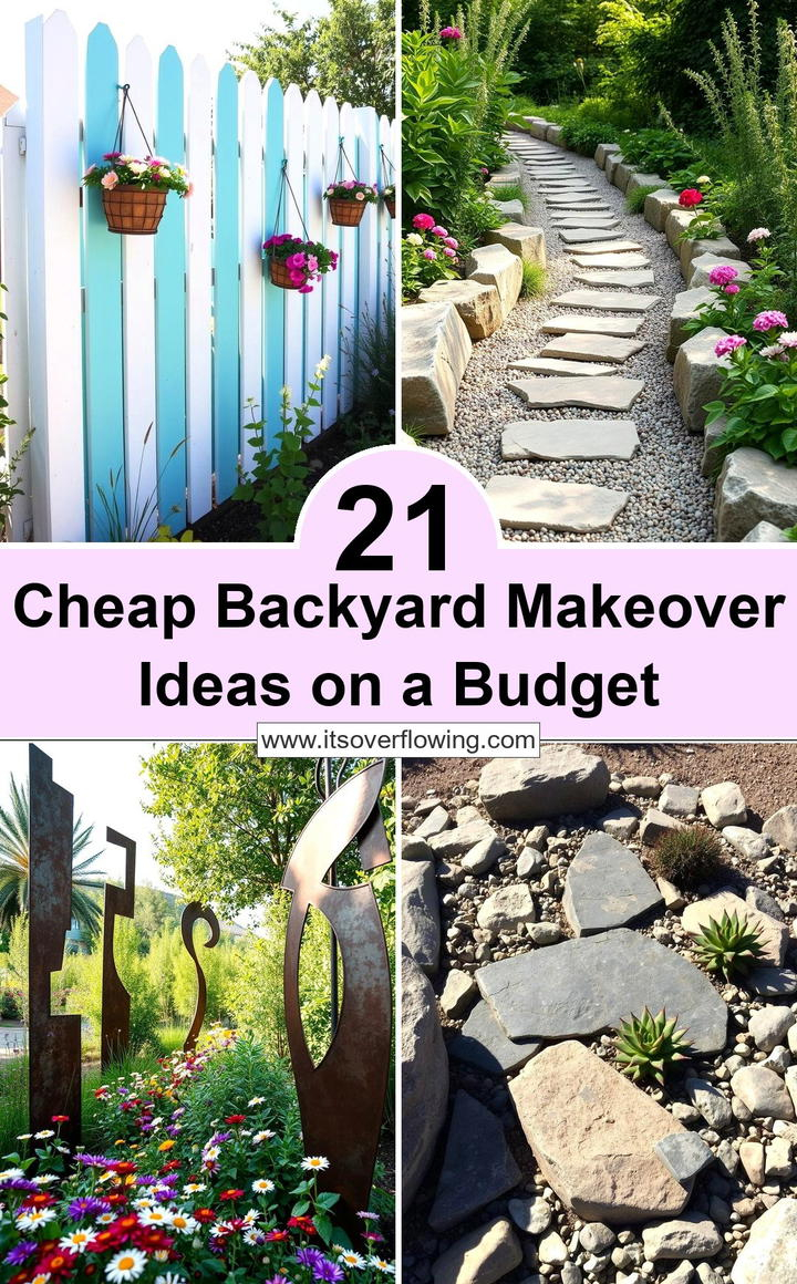 21 Cheap Backyard Makeover Ideas On A Budget regarding Cheap Backyard Makeover Ideas