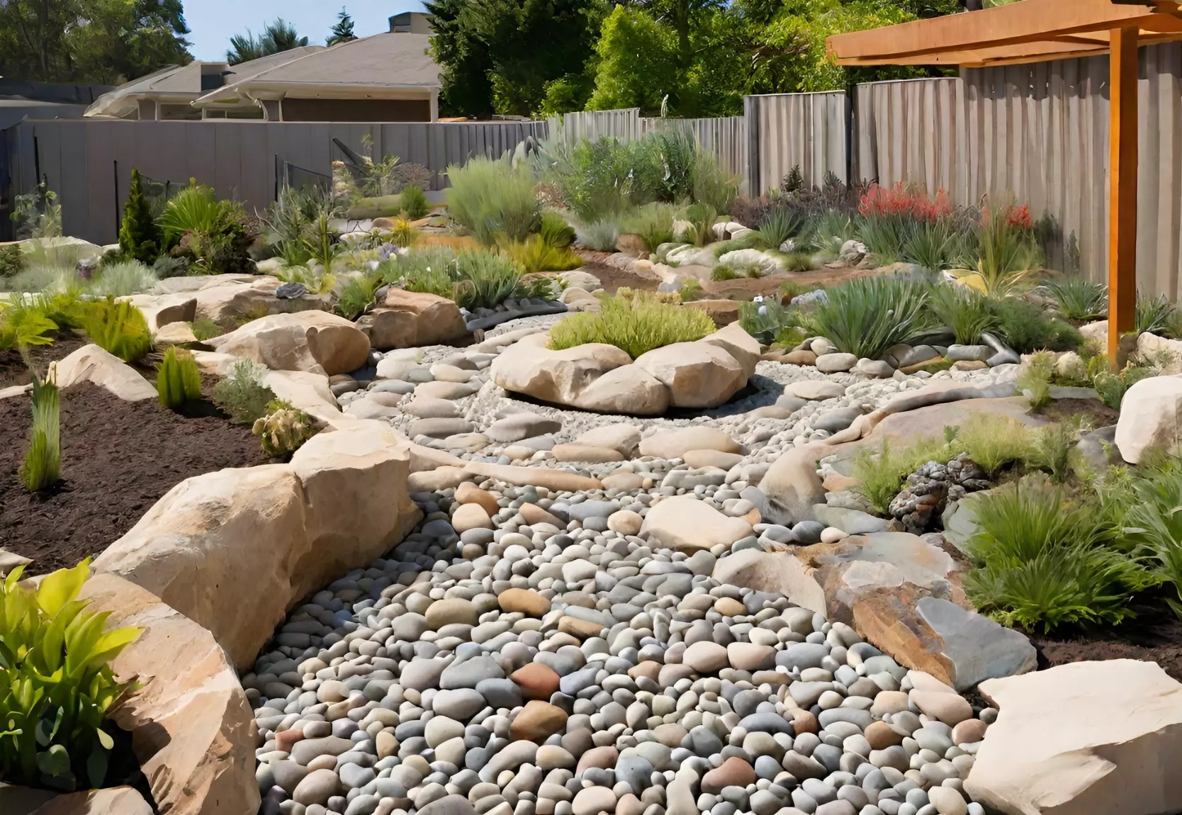 21 Rock Landscaping Ideas: Transform Your Outdoor Oasis (2024) for Landscaping With Rocks