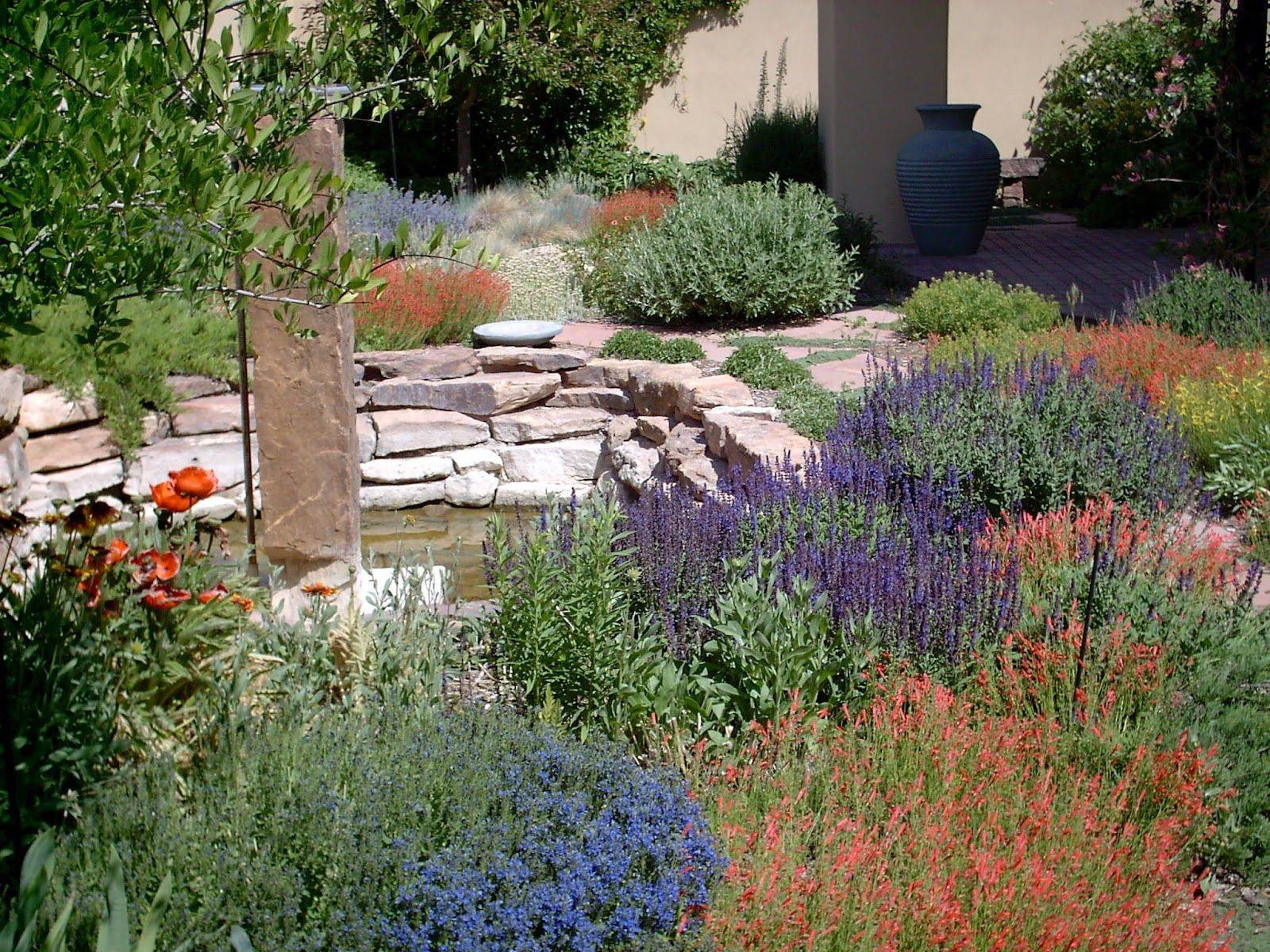 21 Xeriscape Garden Design Ideas To Consider | Sharonsable pertaining to Creative Ways to Add Color and Life to Dry Landscapes This Year