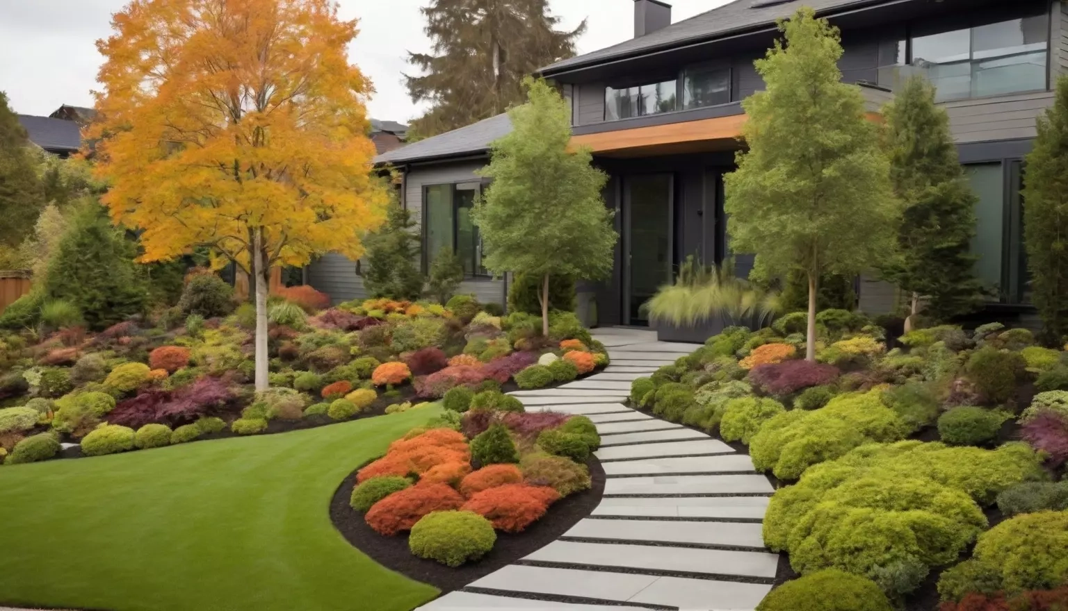 25 Best Modern Landscape Designs For Your Home [2025] throughout Why Your Modern Garden Feels Cold and How to Warm It Up in 2026