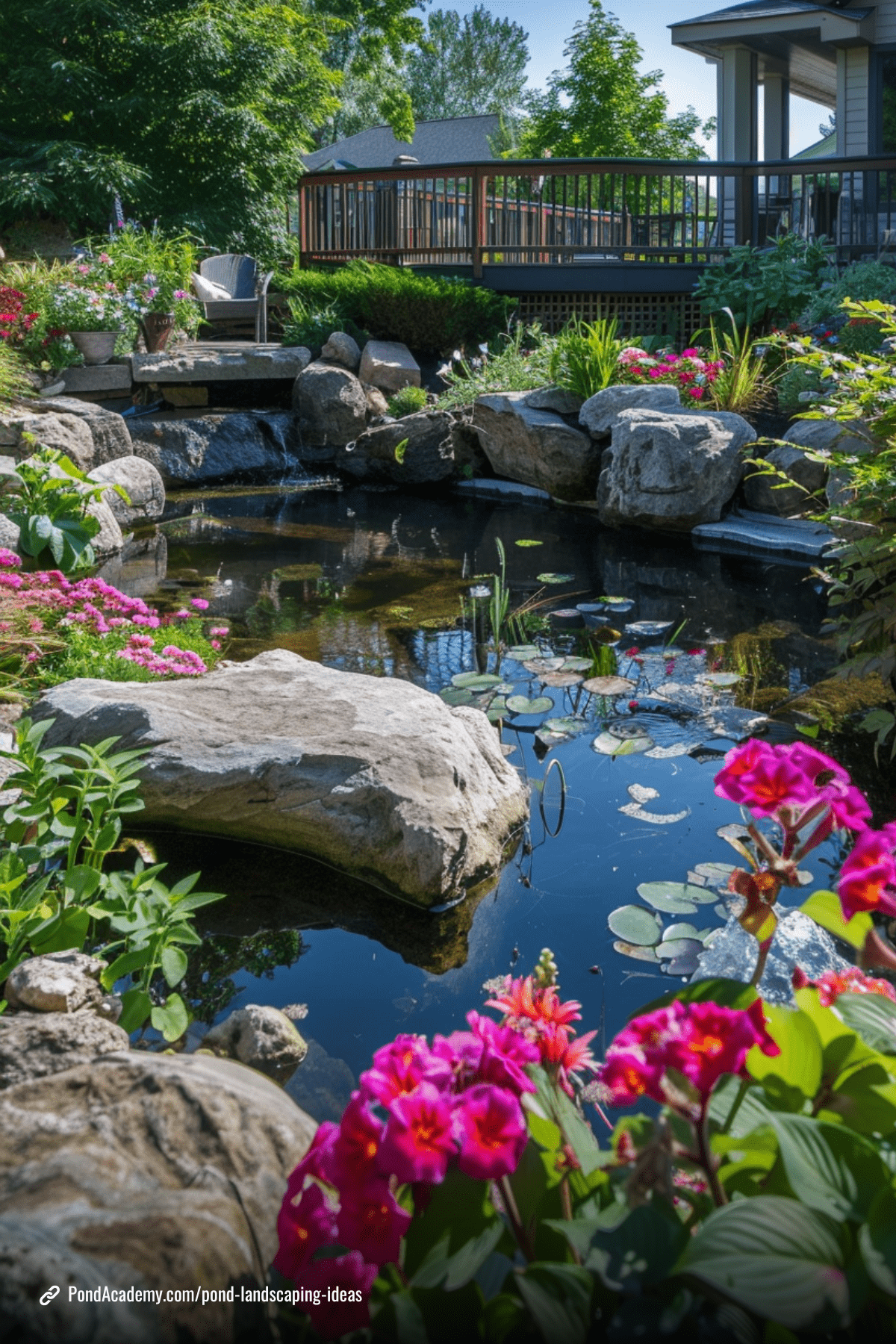 30 Truly Unique Pond Landscaping Ideas & Designs inside Pond Landscaping