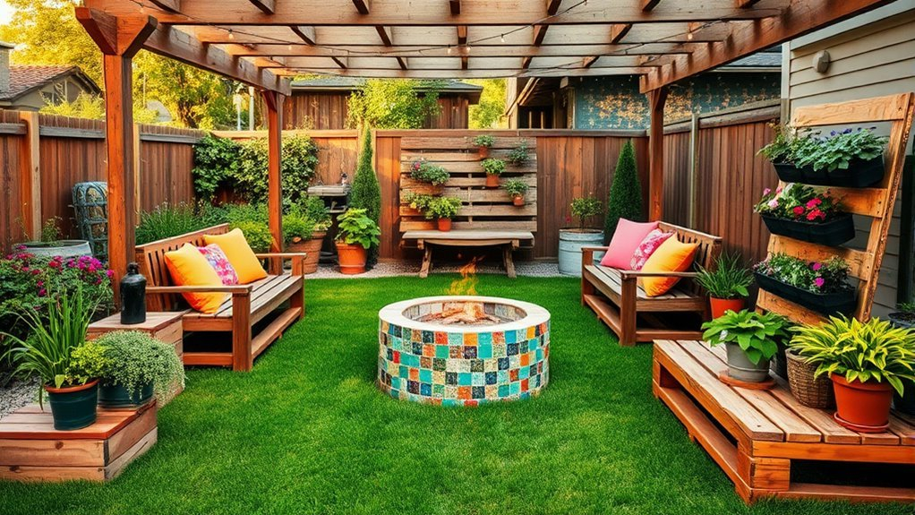 40 Budget-Friendly Cheap Backyard Makeover Diy Ideas To Transform Your ... pertaining to Ten DIY projects that make your outdoor space look expensive on a tight budget