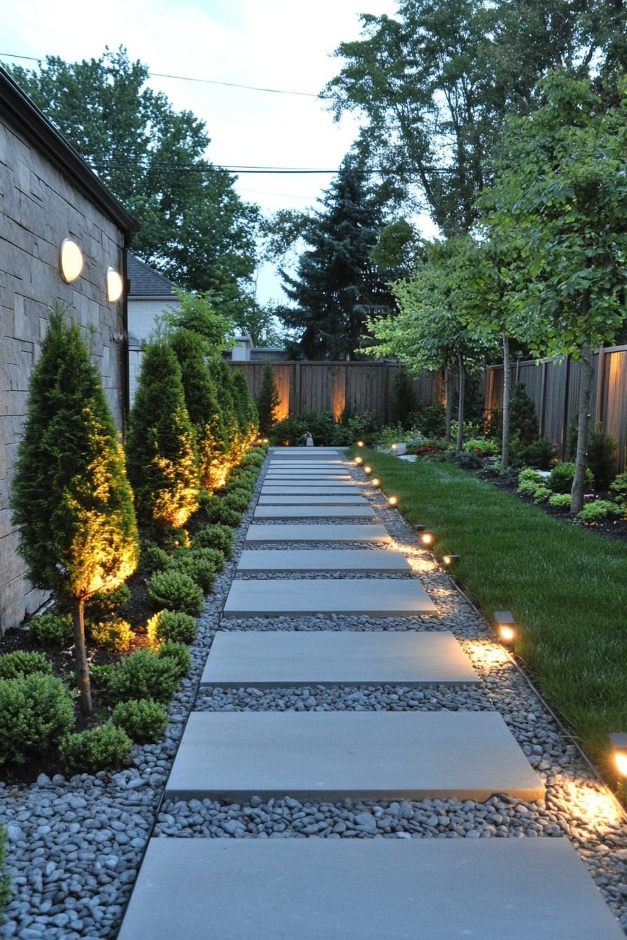 40 Stunning Walkway Designs That Lead To Outdoor Bliss In 2025 | Rock ... with regard to The Secret to Creating a Welcoming Front Path Without Breaking the Bank