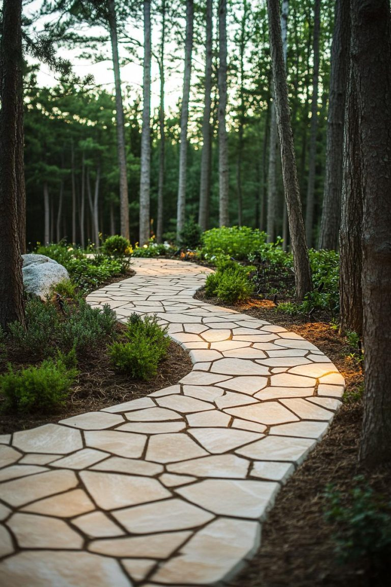 40 Stunning Walkway Designs That Lead To Outdoor Bliss inside The Secret to Creating a Welcoming Front Path Without Breaking the Bank