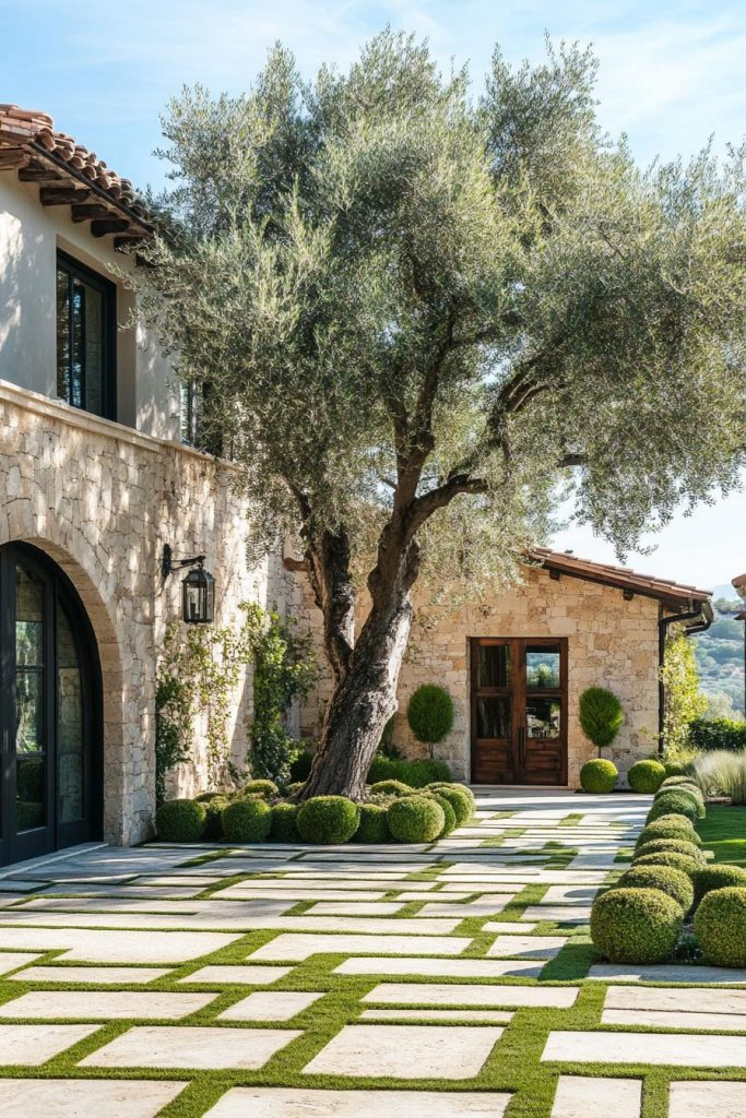 50 Mediterranean Landscaping Ideas For A Dreamy Outdoor Escape intended for Designing shady pergola retreats to beat the summer sun in your backyard