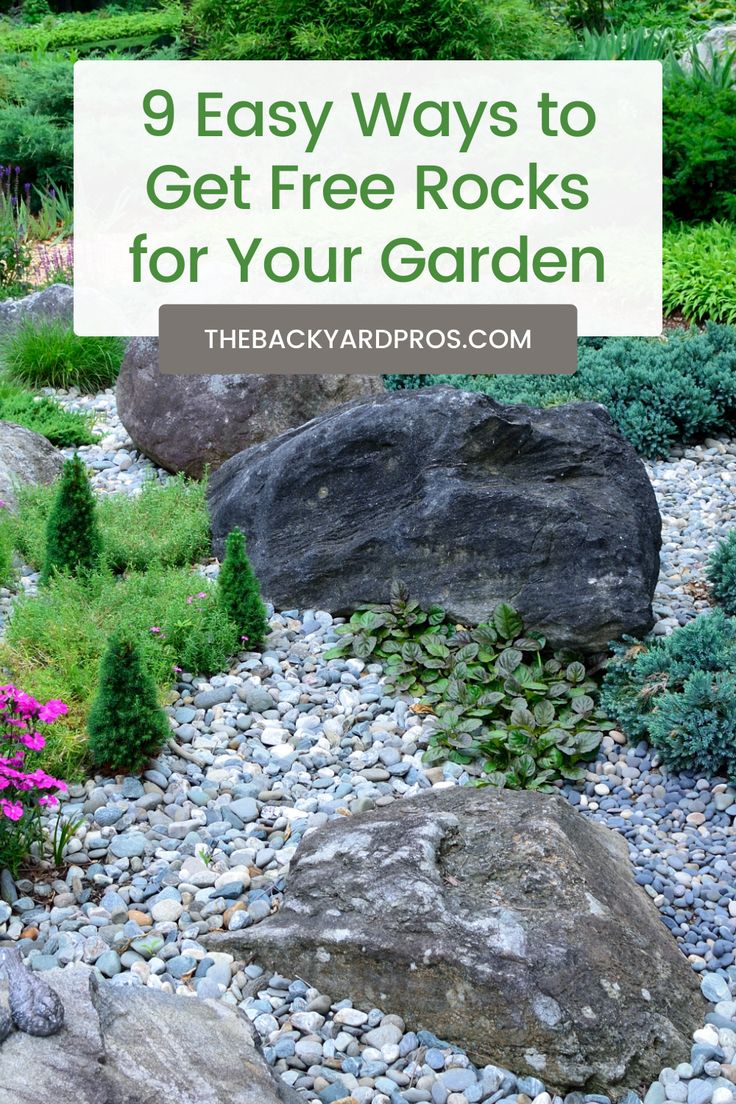 9 Easy Ways To Get Free Rocks For Your Garden In 2024 | Free Rocks ... with Free Rocks For Landscaping Near Me