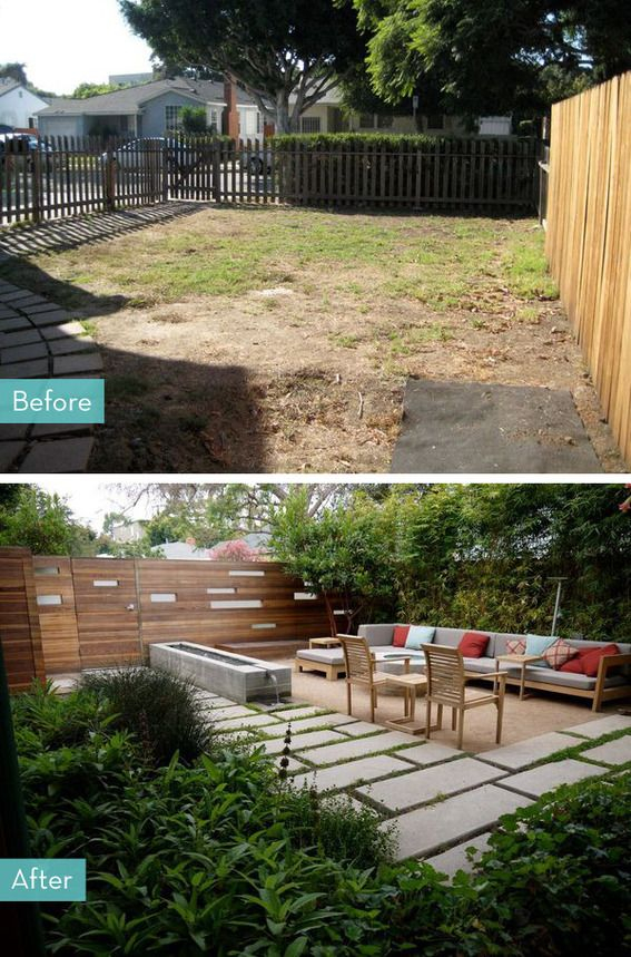 Before And After: 5 Inspiring Porch And Patio Makeovers | Backyard ... pertaining to Why Removing Your Old Fence Could Be the Best Design Decision You Make This Spring