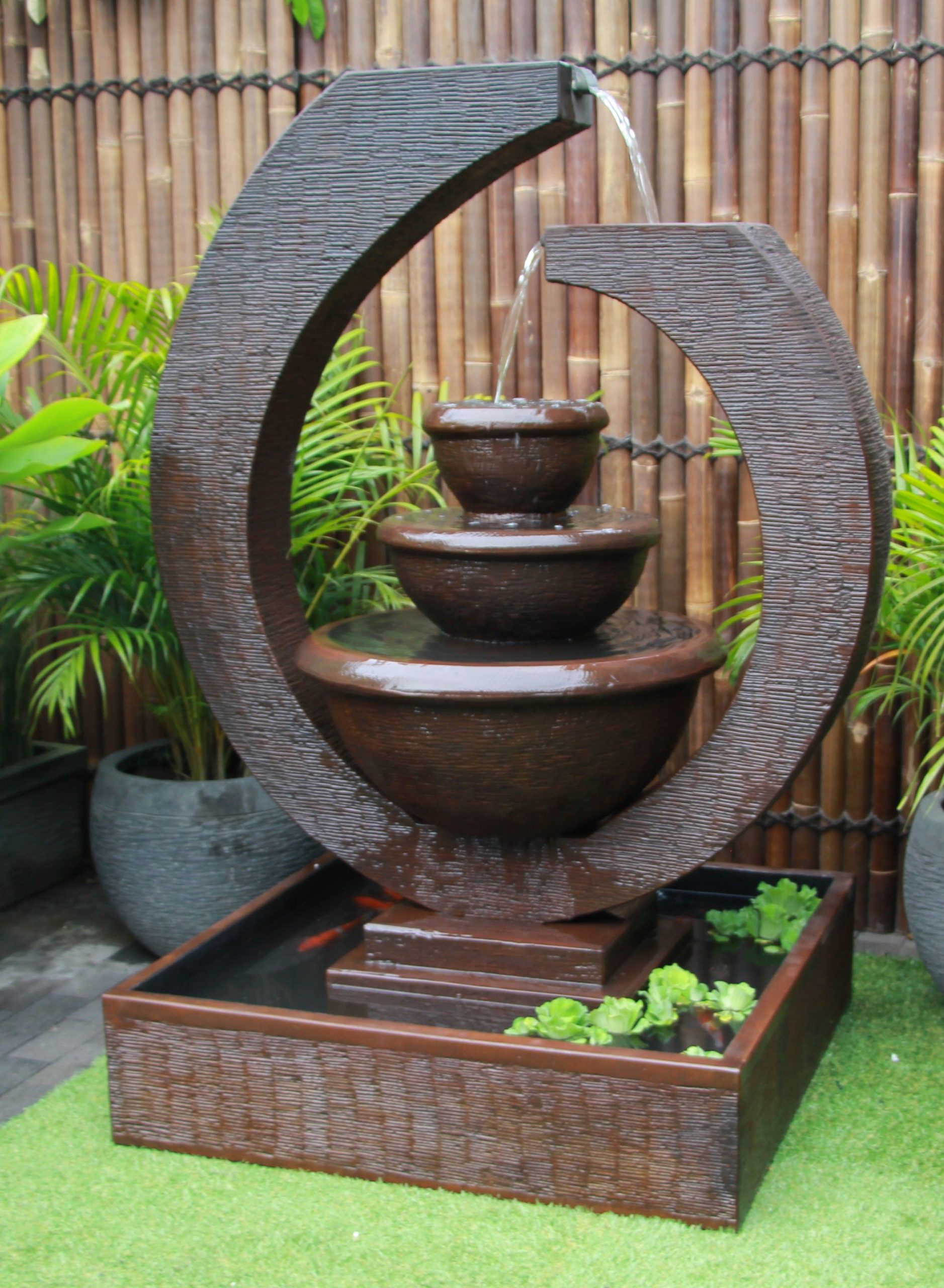 Bring Life To Your Patio With Water Features - Patio Designs for Cheap Water Feature Ideas Backyard
