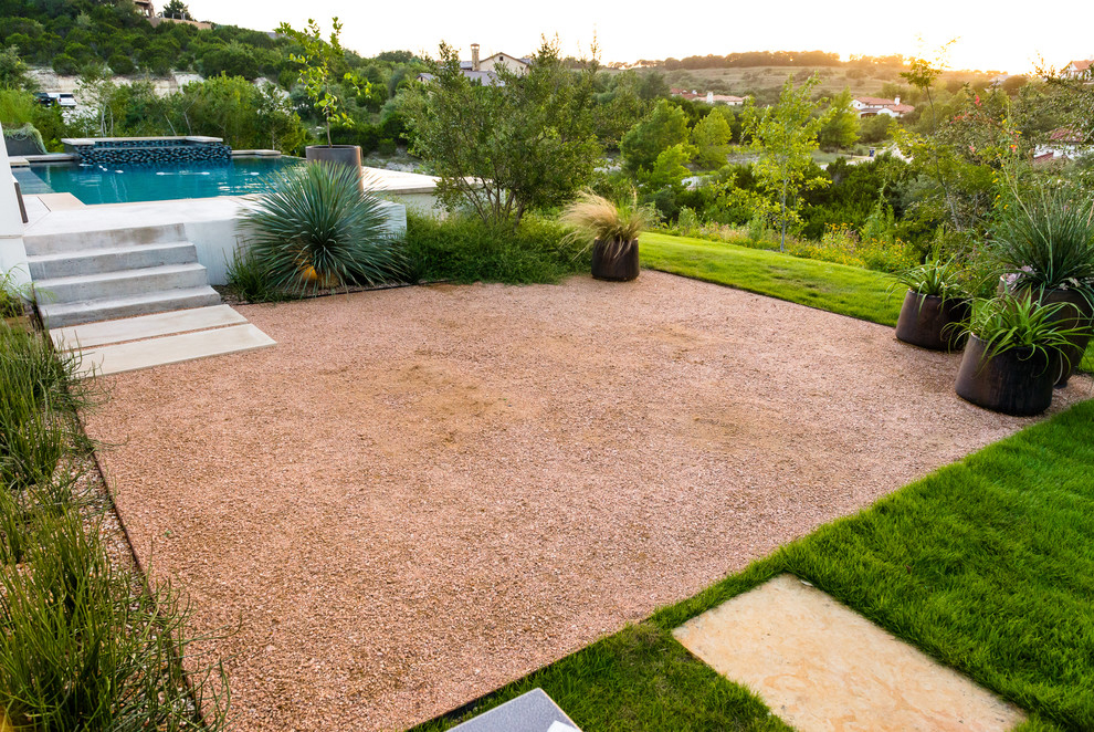 Decomposed Granite Patio - Contemporary - Landscape - Austin - By Eden ... inside What Drives the Price of Decomposed Granite Per Cubic Yard
