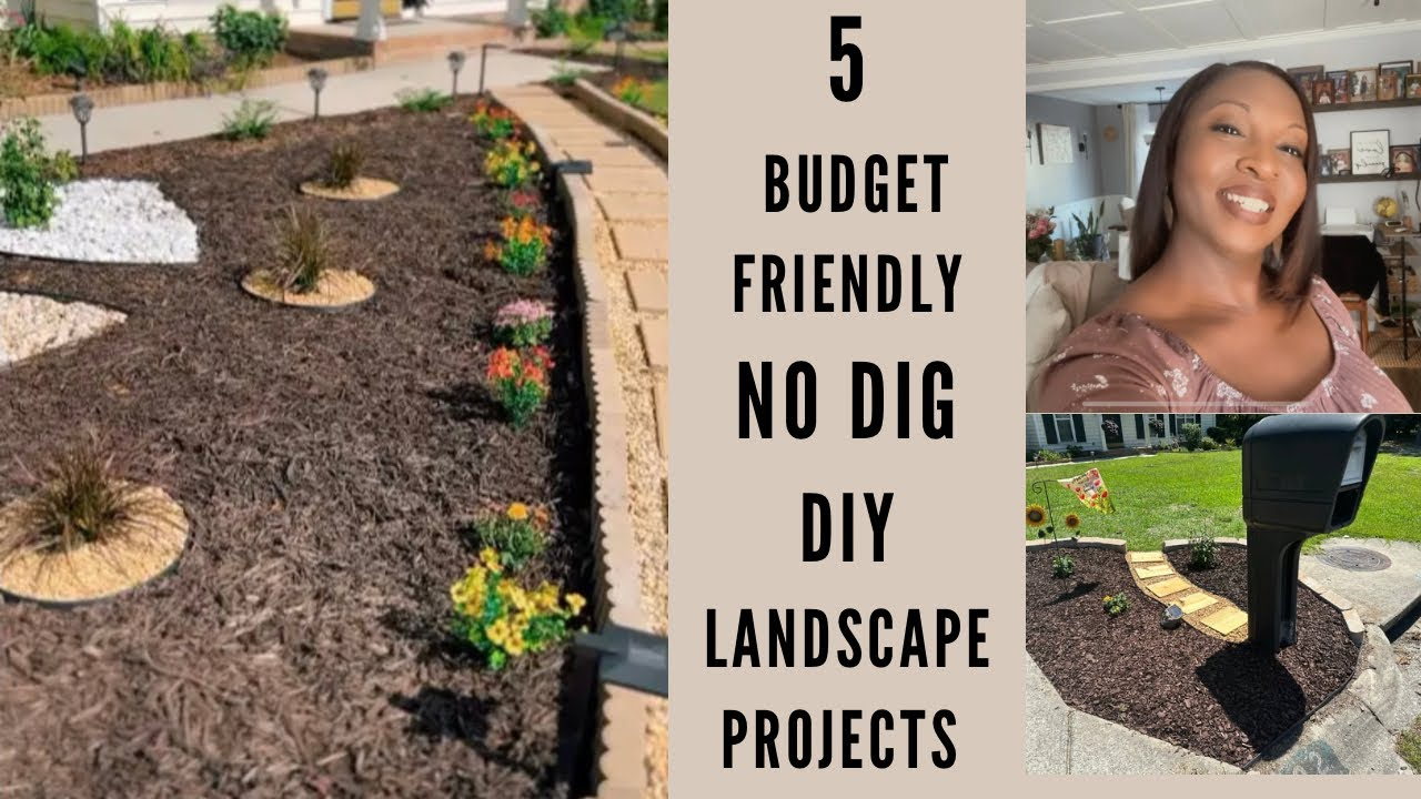 Diy Budget Outdoor Landscaping 5 Summer Diy Garden Ideas On A Budget in Do It Yourself Landscaping Cost Savings