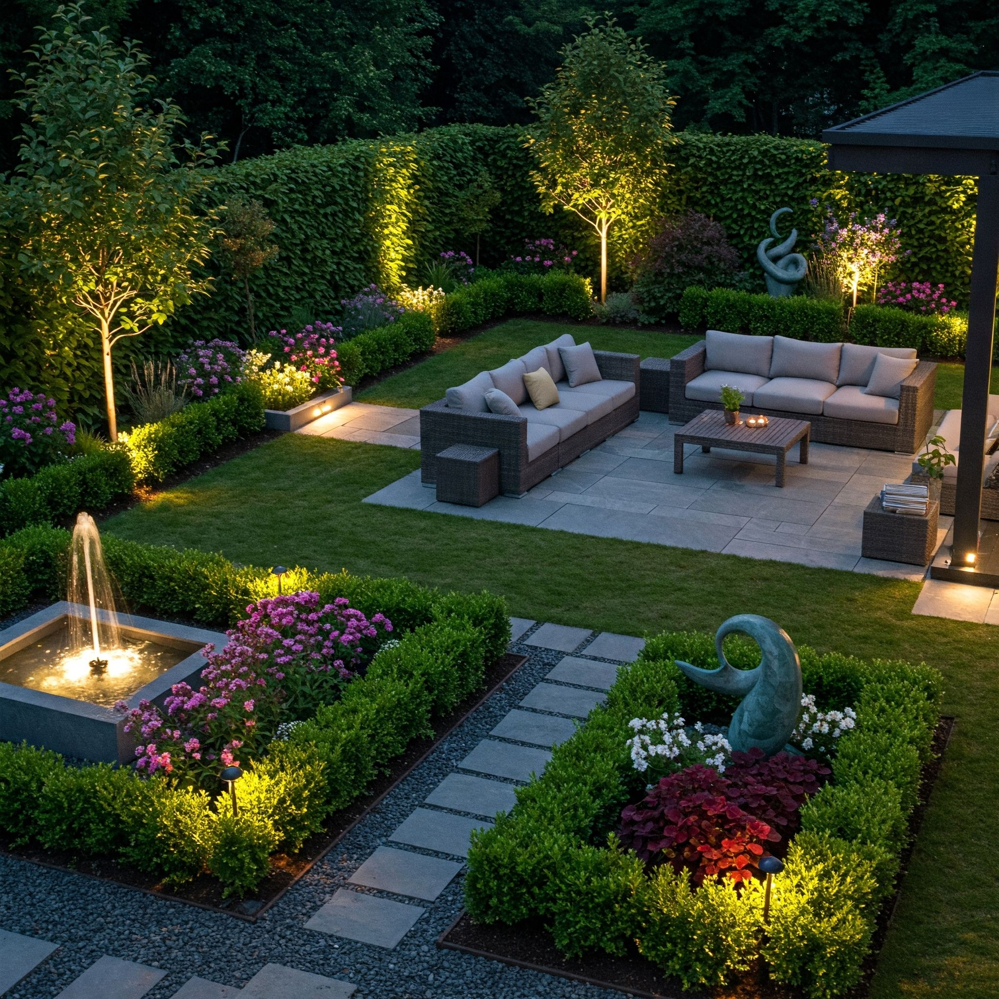 Dream Backyard Oasis: Modern Landscape Design Ideas | Small Backyard ... pertaining to How to Turn a Tiny Backyard into a Multifunctional Outdoor Room in 2026