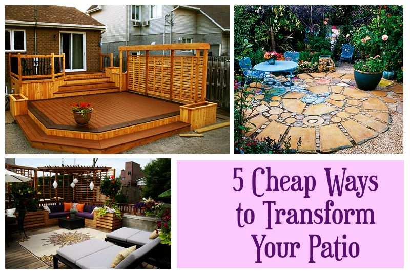 Easy Affordable Patio Ideas At Gretchen Shaw Blog with regard to Cheapest Patio Material Options Diy