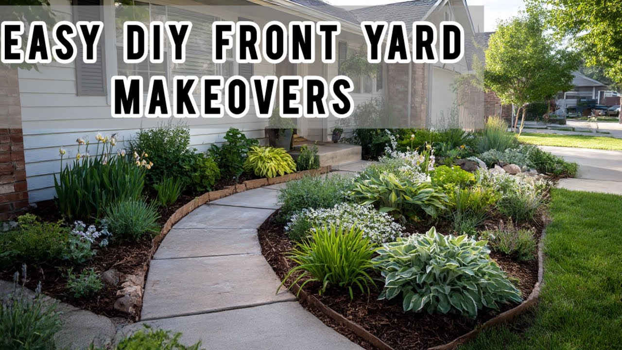 Easy Diy Front Yard Makeover | Low-Cost Landscaping Design Ideas - Youtube with regard to Why Native Plants Are the Secret to Affordable Landscaping
