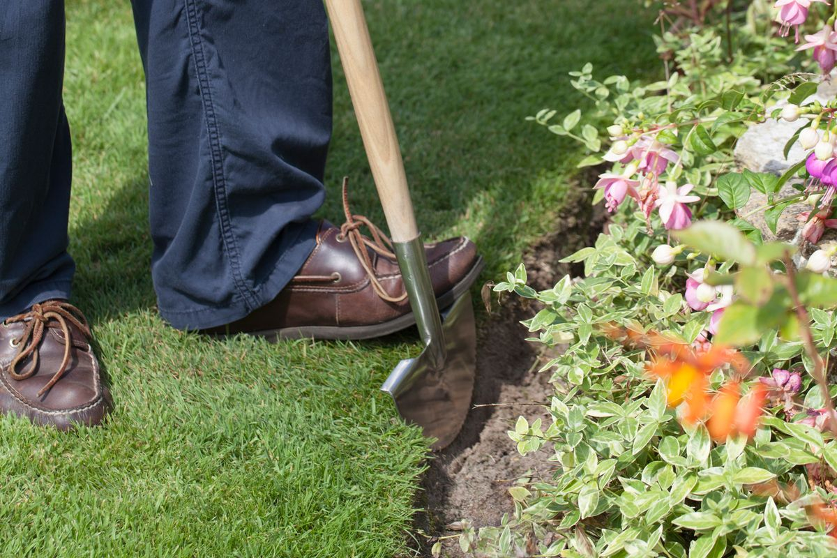 How To Edge A Lawn: For A Professional Finish | Homes & Gardens throughout Stop Buying Gas Edgers and Try This Cheap Manual Technique Instead