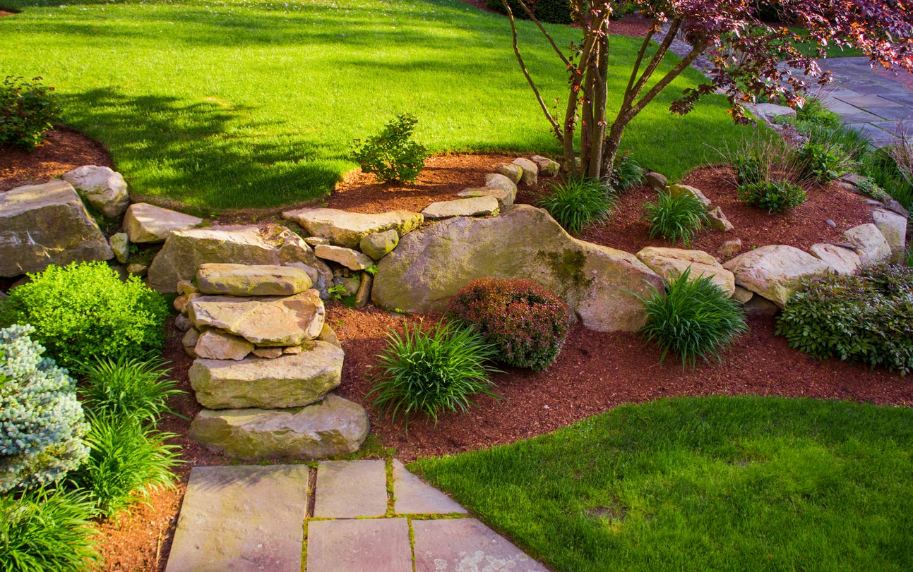 Landscaping Ideas Using Rocks: How To Landscape With Stones throughout Landscaping With Rocks