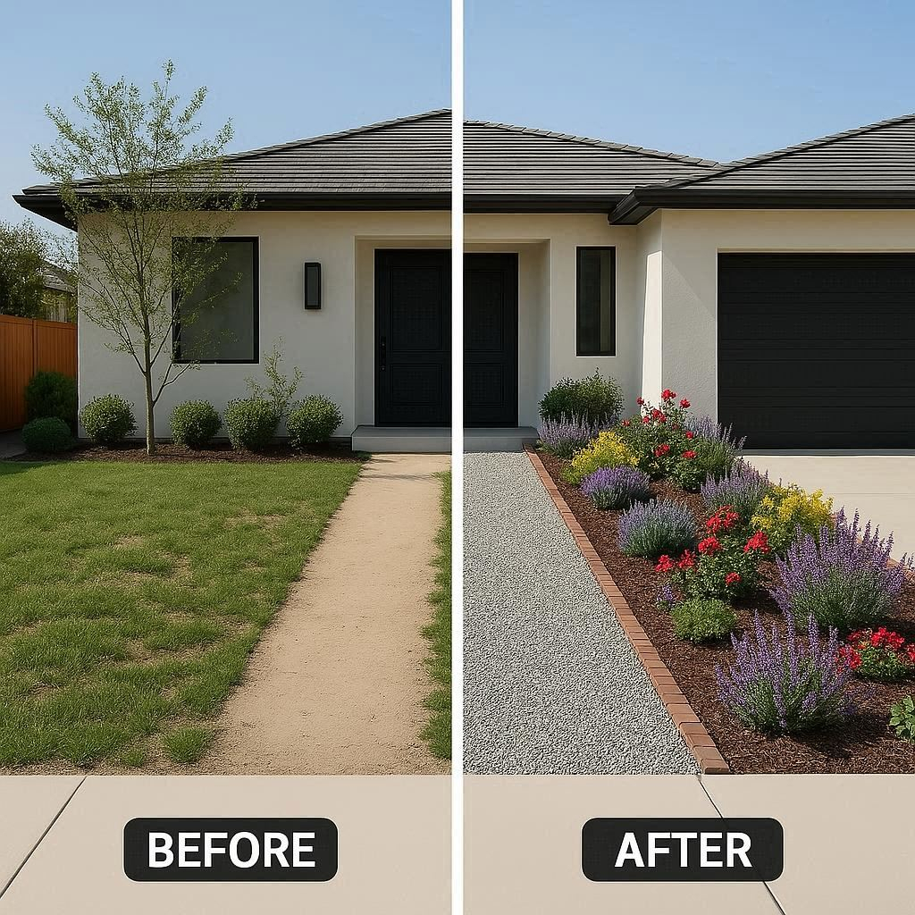 Low-Budget Front Yard Makeover Ideas (Before &amp;amp; After) - Gardeners Idea throughout Why Native Plants Are the Secret to Affordable Landscaping