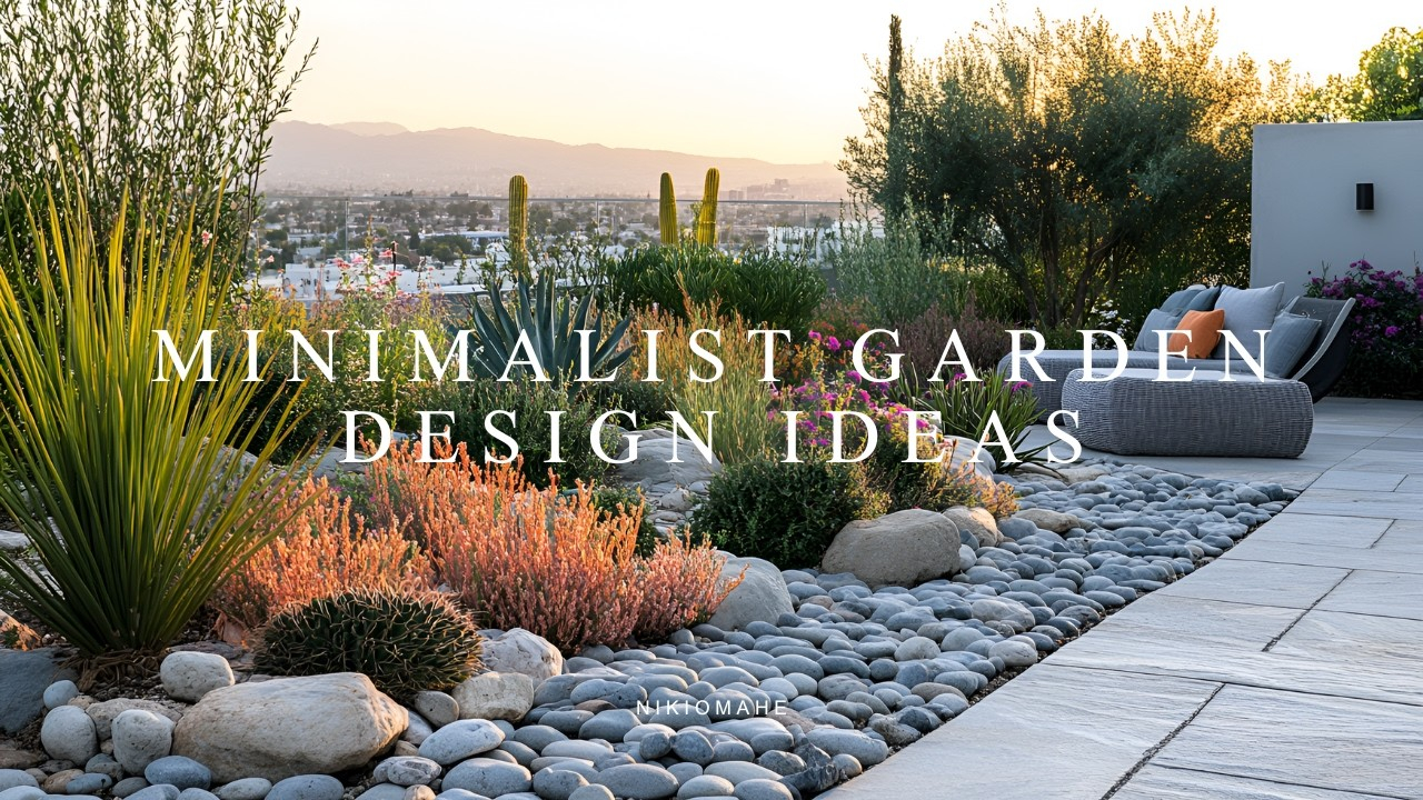 Minimalist Garden Design Ideas regarding Minimalist Landscaping