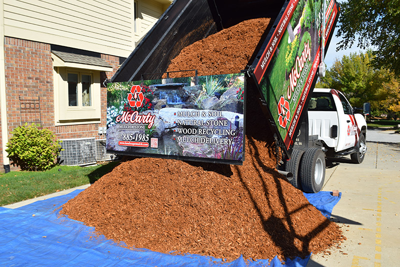 Mulch And Stone Delivery | Indianapolis Bulk Mulch intended for How Local Landscapers Calculate Fair Delivery Rates for Large Orders