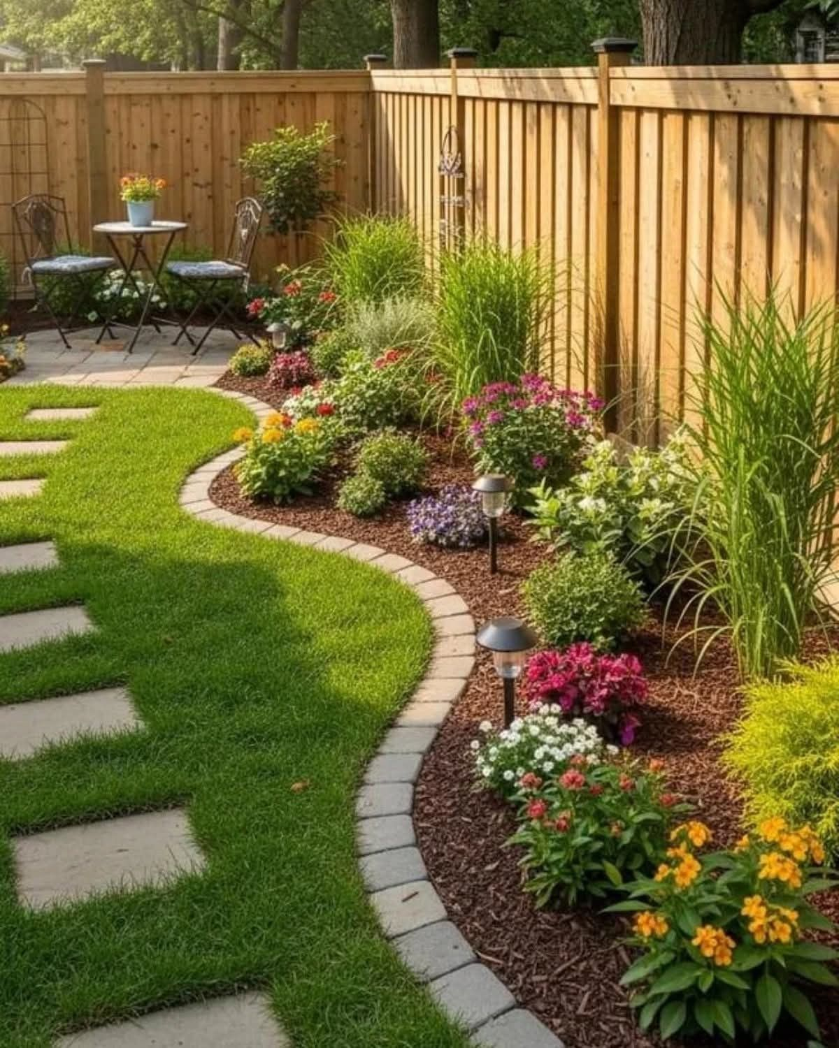 Pin By Debbie Baur On New Yard In 2025 | Backyard Garden Design ... with How to Turn a Tiny Backyard into a Multifunctional Outdoor Room in 2026