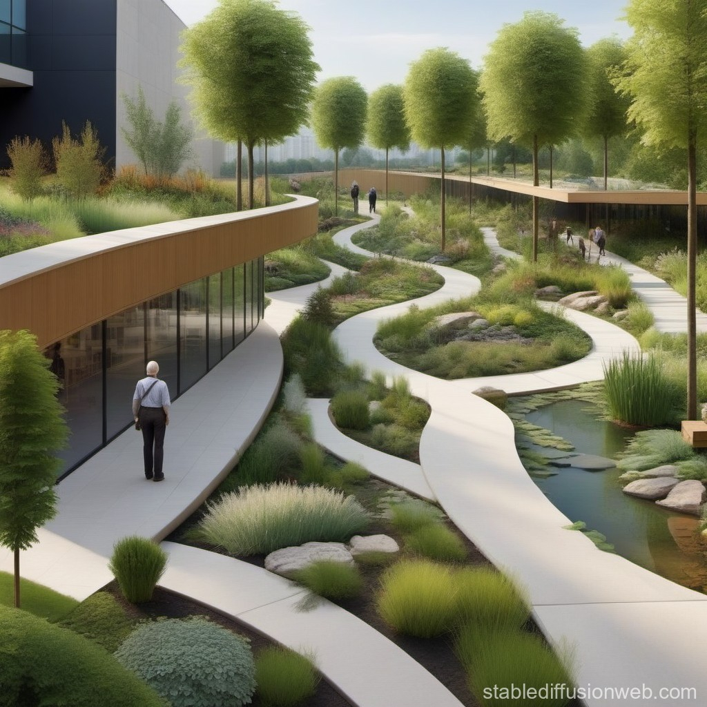 Timeline Of Landscape Architects' Career Path | Stable Diffusion Online with Landscape Architecture