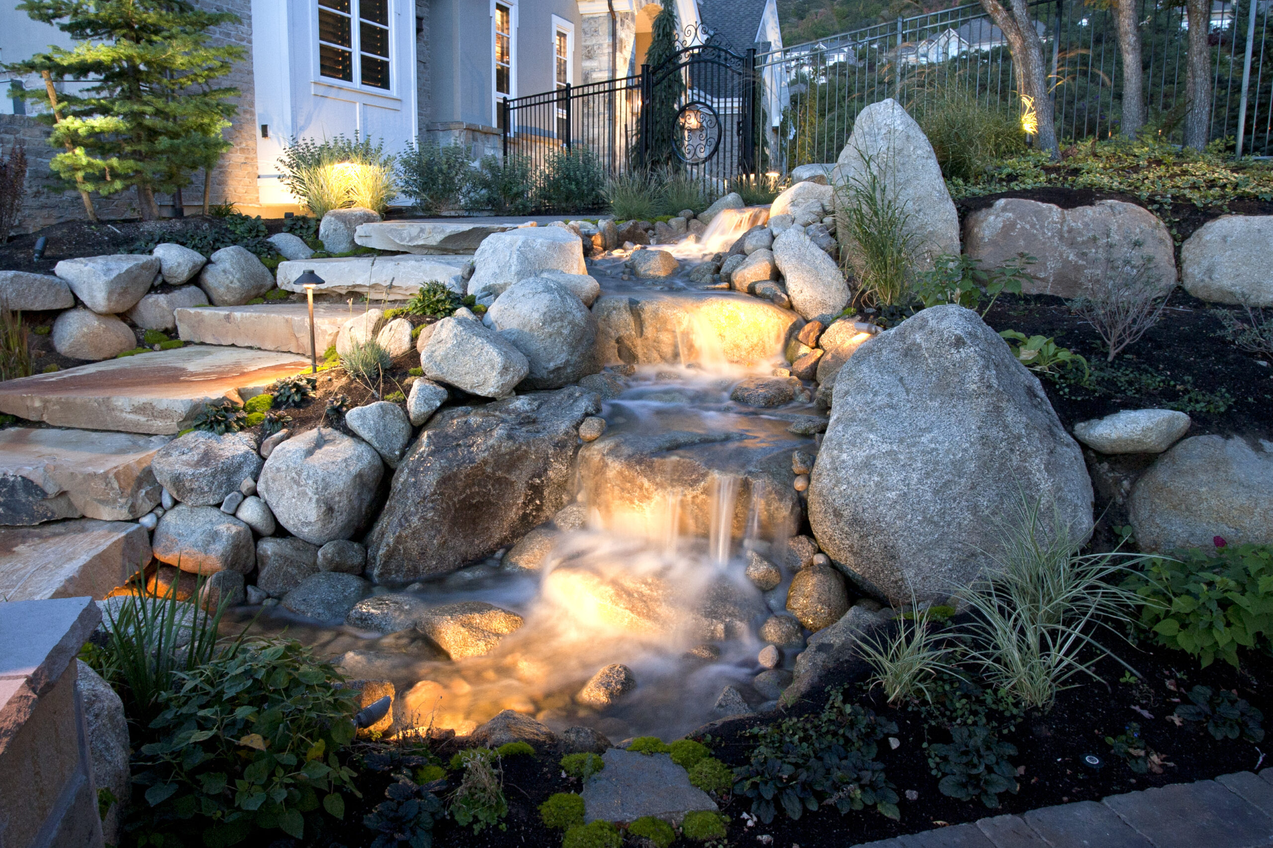 Water Feature Construction | Little Creek Landscaping within Common mistakes to avoid when planning your first DIY outdoor fountain project
