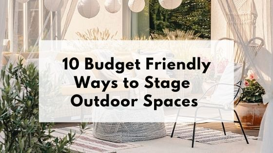 10 Budget Friendly Ways To Stage Outdoor Spaces - No Vacancy throughout Budget-friendly outdoor staging strategies that boost your home first impression