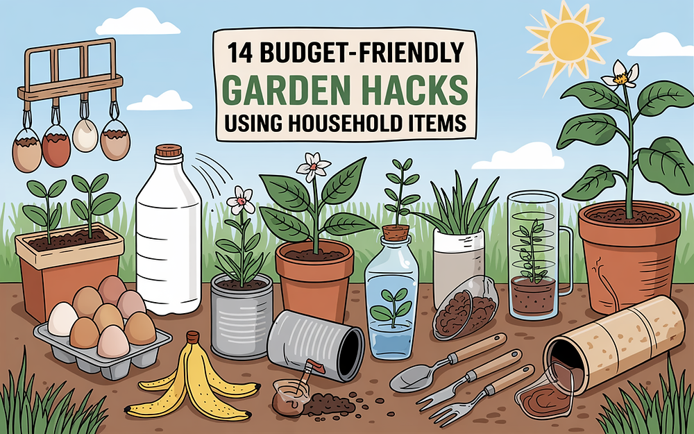 14 Budget-Friendly Garden Hacks Using Household Items regarding Why Hiring Pros Is Optional When You Know These Budget-Friendly Garden Hacks