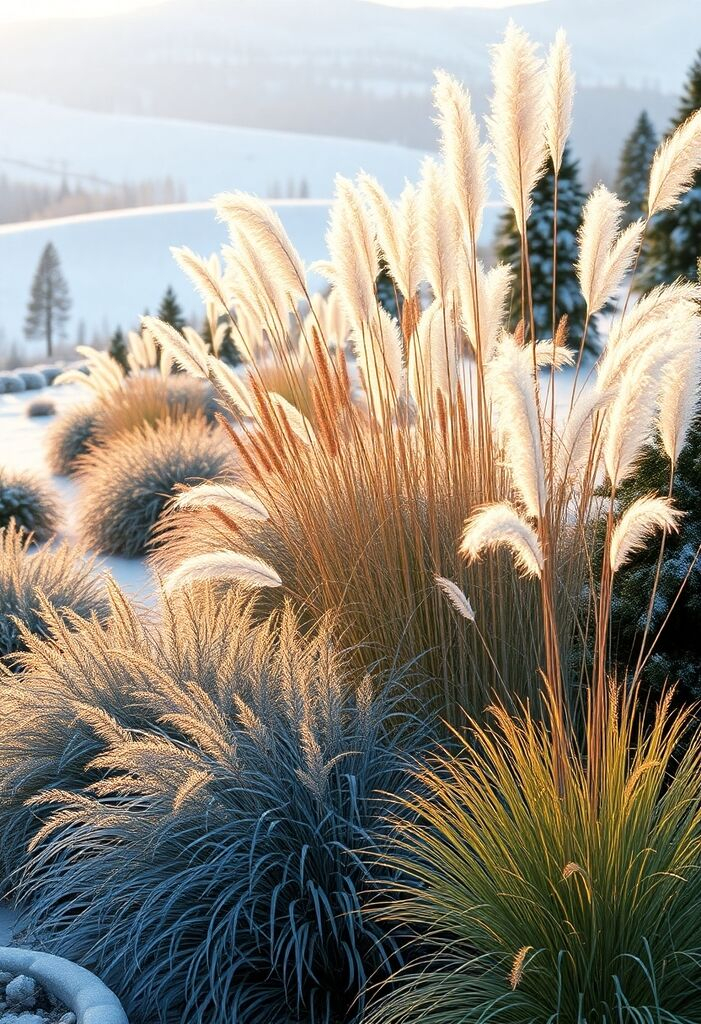 16 Best Winter Garden Ideas For Year-Round Color regarding A Guide to Choosing the Right Grasses for Structural Depth and Winter Color