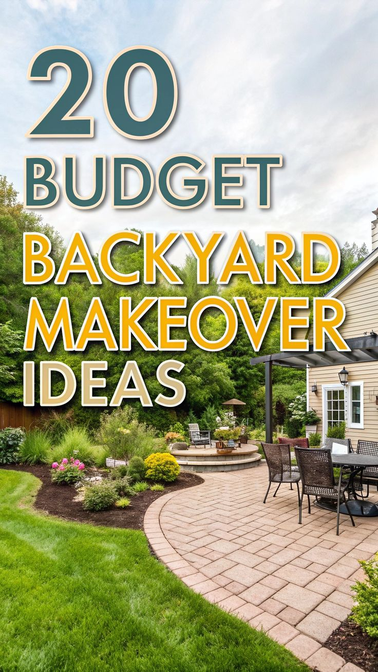 20 Budget Backyard Makeover Ideas: Affordable Outdoor Transformations ... pertaining to The Ultimate Guide to Affordable Backyard Makeovers You Can Finish by Sunday