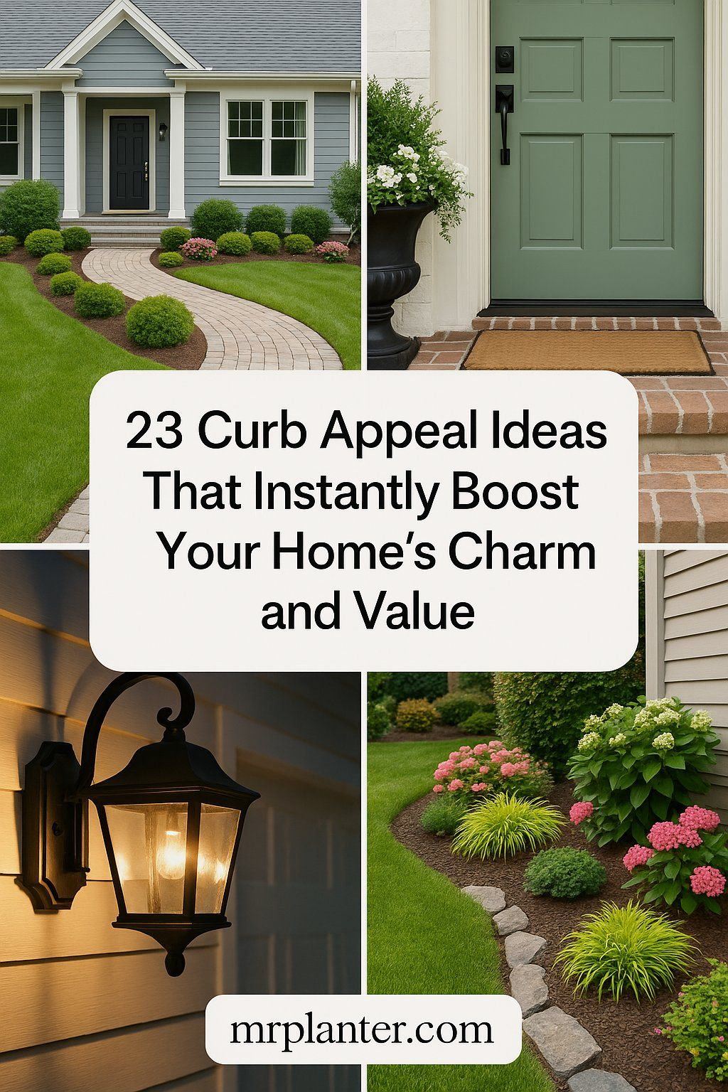 23 Curb Appeal Ideas That Instantly Boost Your Home’s Charm And Value ... with regard to The Foundation Garden Upgrade That Protects Your Home While Boosting Curb Appeal