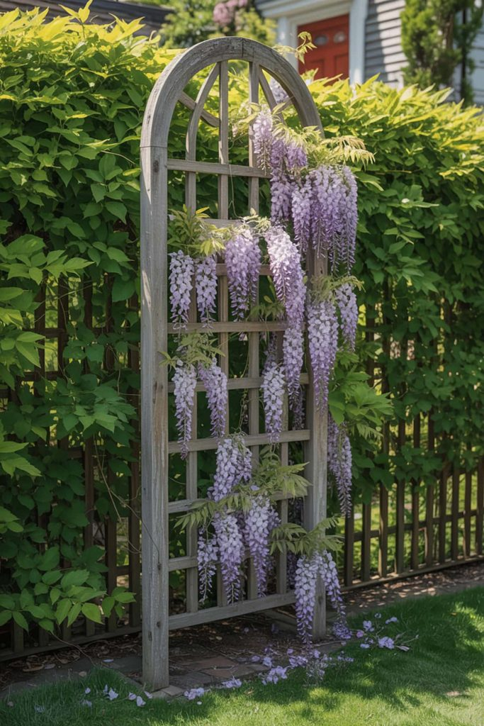 32 Clever & Easy Ways To Block Neighbors View Of Your Yard - Plantglossary inside Garden Trellis Ideas For Backyard Privacy