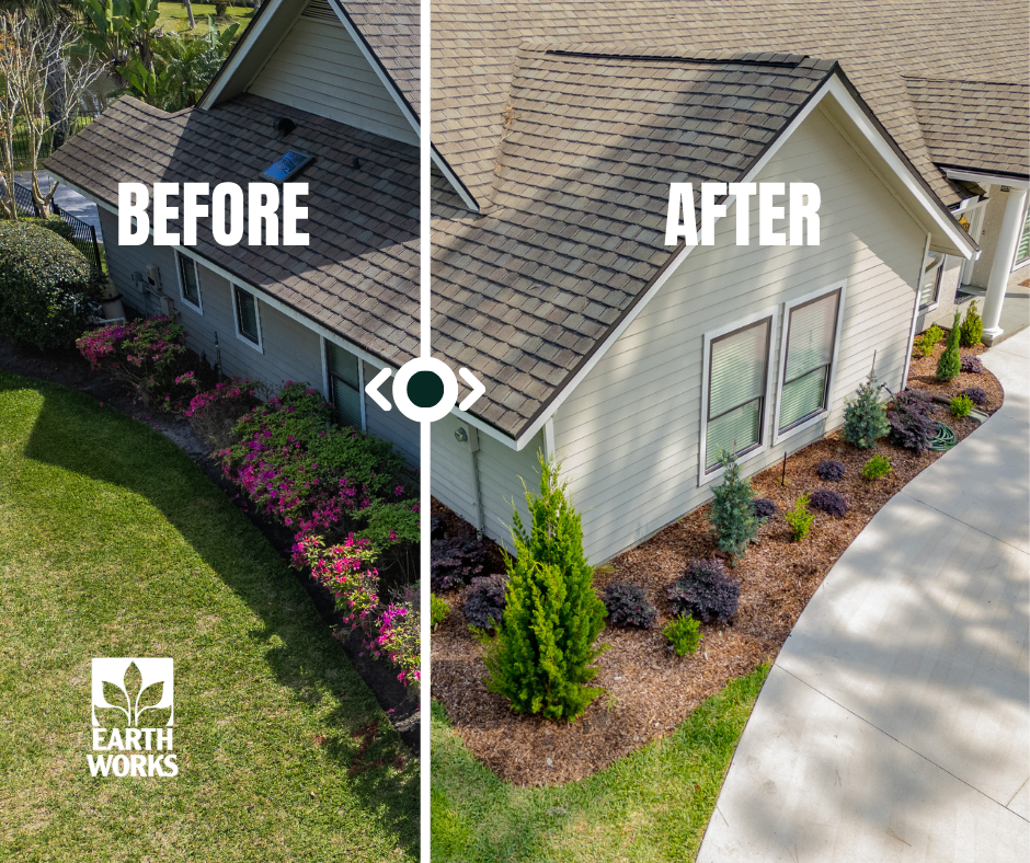 Before-And-After 40-Year-Old Landscaping Curb Appeal Transformation ... regarding Front Yard Curb Appeal Secrets From Stunning Before and After Landscaping Projects