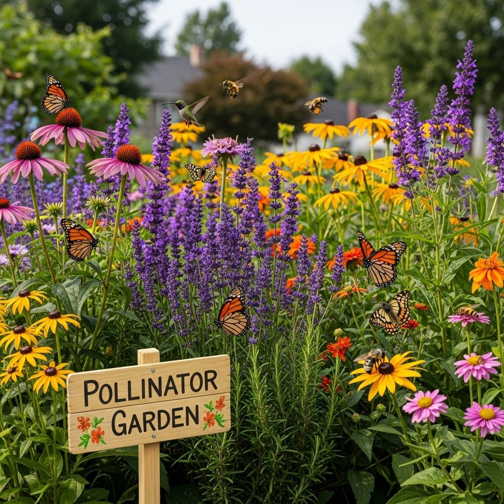 Create Your Own Pollinator Garden: A Step-By-Step Guide - Graphic Folks within Small space pollinator gardening tactics that actually work for urban yards