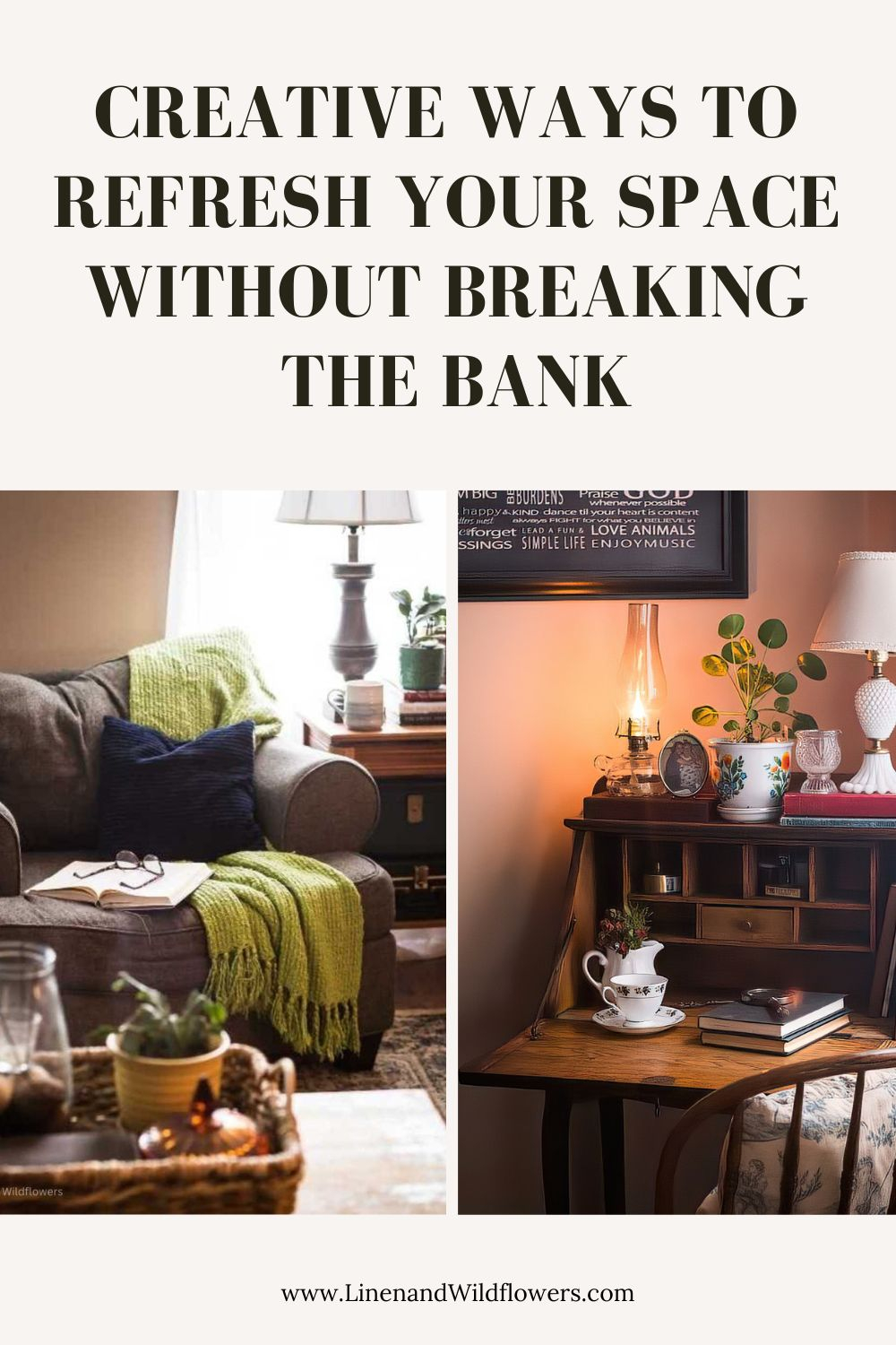 Creative Ways To Refresh Your Space Without Breaking The Bank · Linen ... intended for Landscaping Ideas Under $500