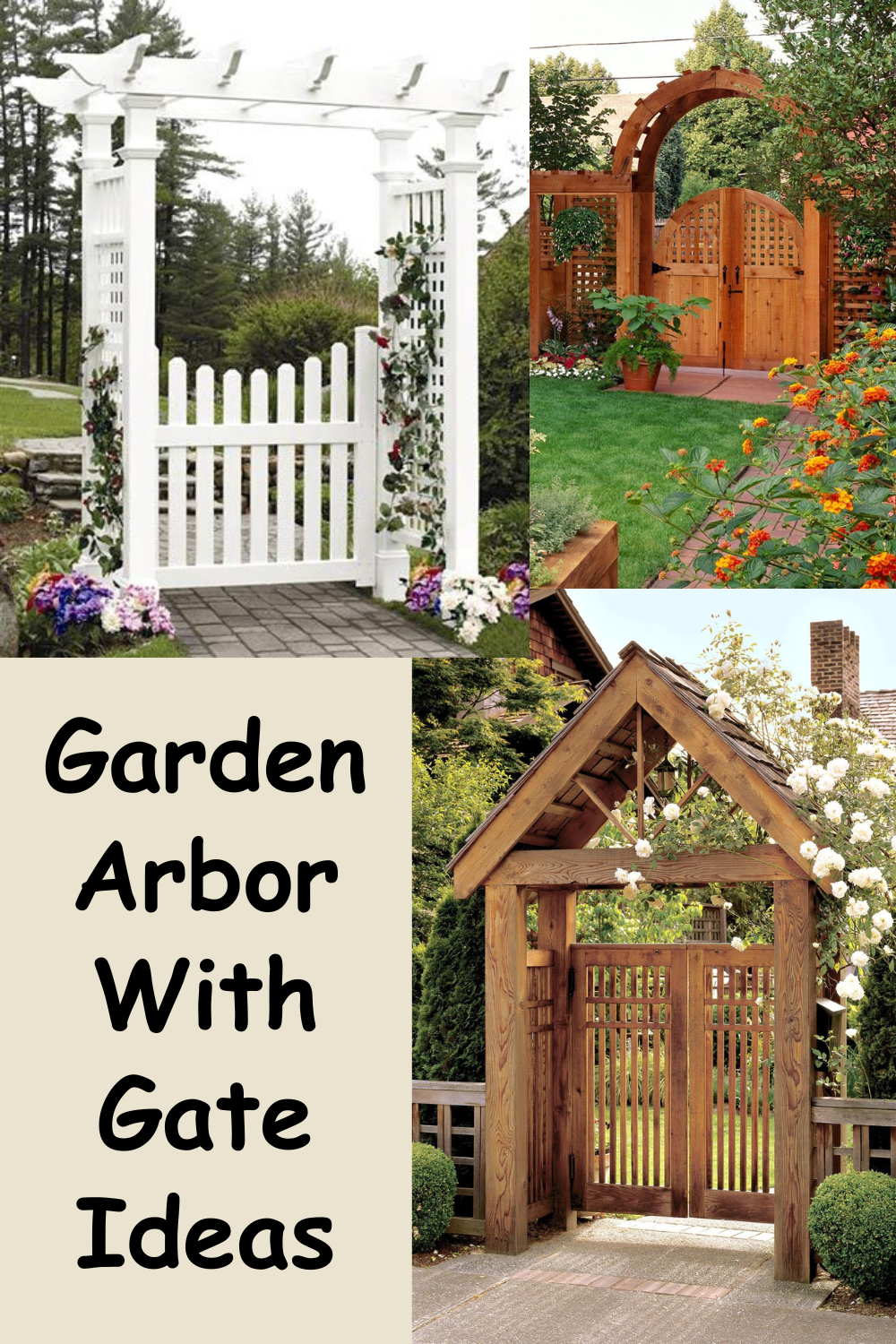 Diy Garden Arbor With Gate – Artofit for The Quiet Magic of Adding an Arbor Gate to Your Front Yard