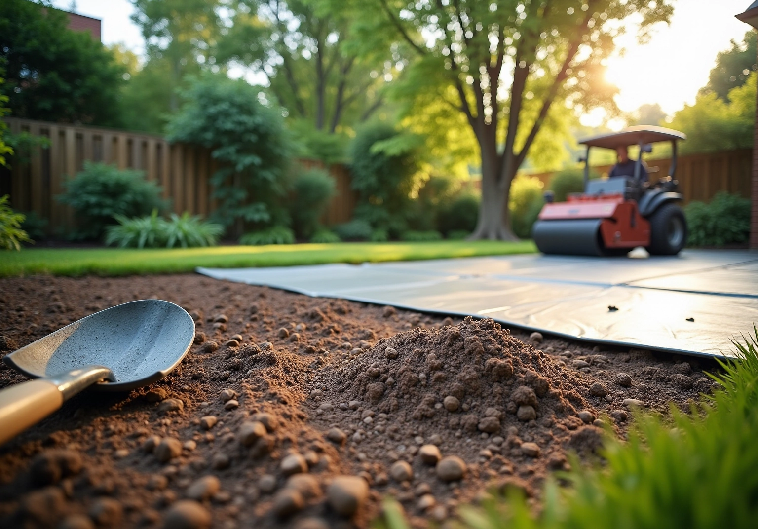 Diy Turf Backyard: 4 Steps To Transform Your Outdoor Space – Hall Turf ... throughout Simple Techniques to Level an Uneven Backyard and Achieve a Flawless Turf