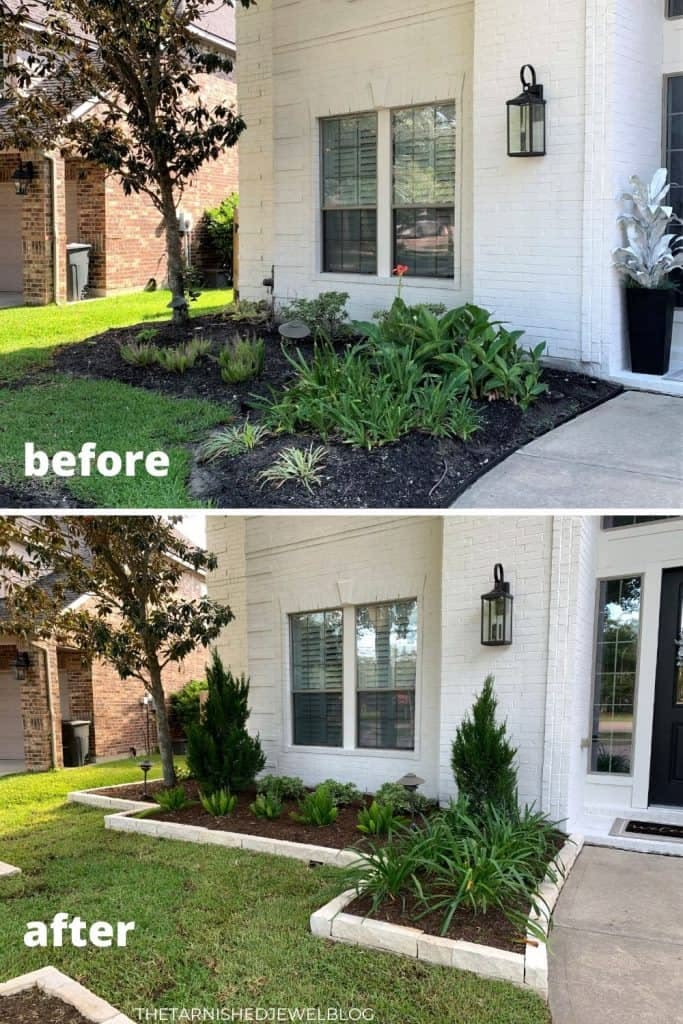 Easy Front Yard Makeover throughout Front Yard Curb Appeal Secrets From Stunning Before and After Landscaping Projects