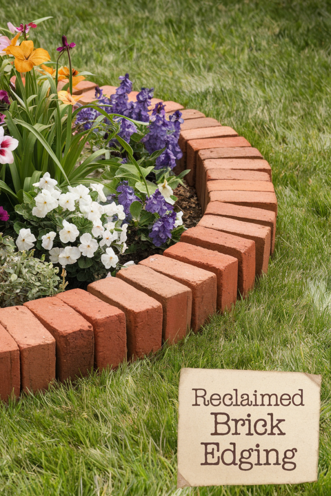 Edging Ideas Brick Block Create A Flawless Finish With Garden Edging throughout Garden Border Edging Materials Comparison