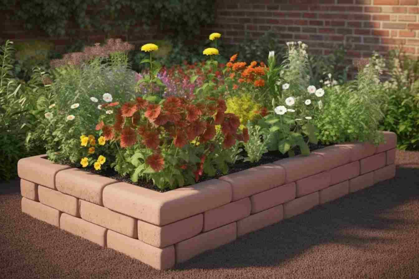 Flower Bed Brick Edging Ideas At Naomi Marshall Blog throughout How To Edge Flower Beds With Bricks