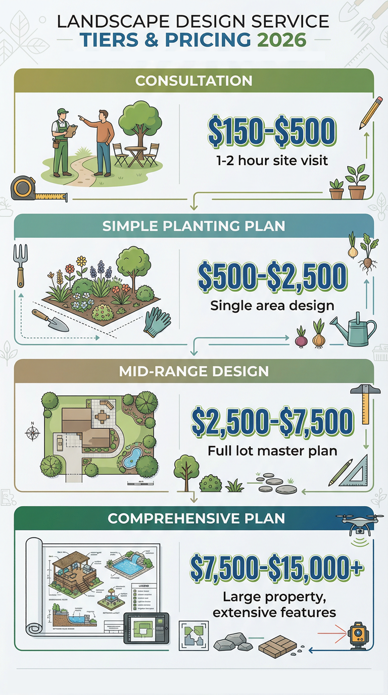 How Much Does Landscape Design Cost In 2026? | Curb Depot intended for Why landscape design prices vary so much and how to budget smartly