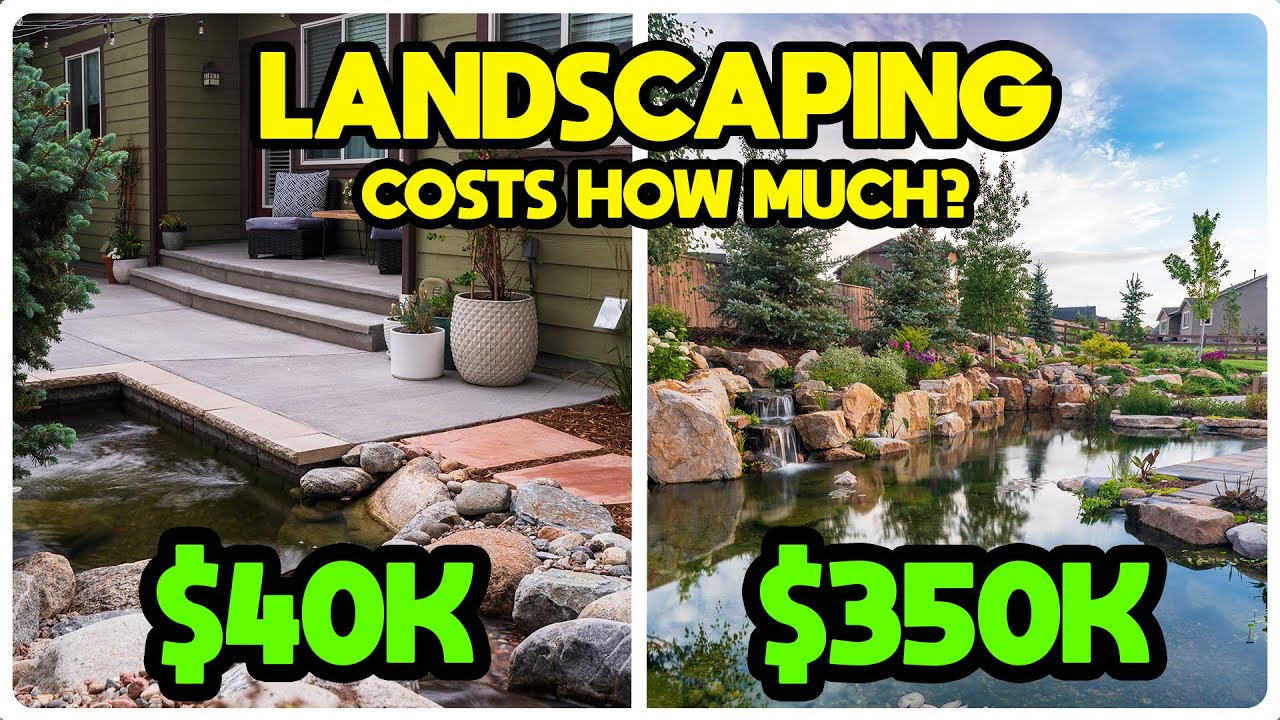 How Much Does Landscaping Cost In 2023? - Youtube with Why landscape design prices vary so much and how to budget smartly